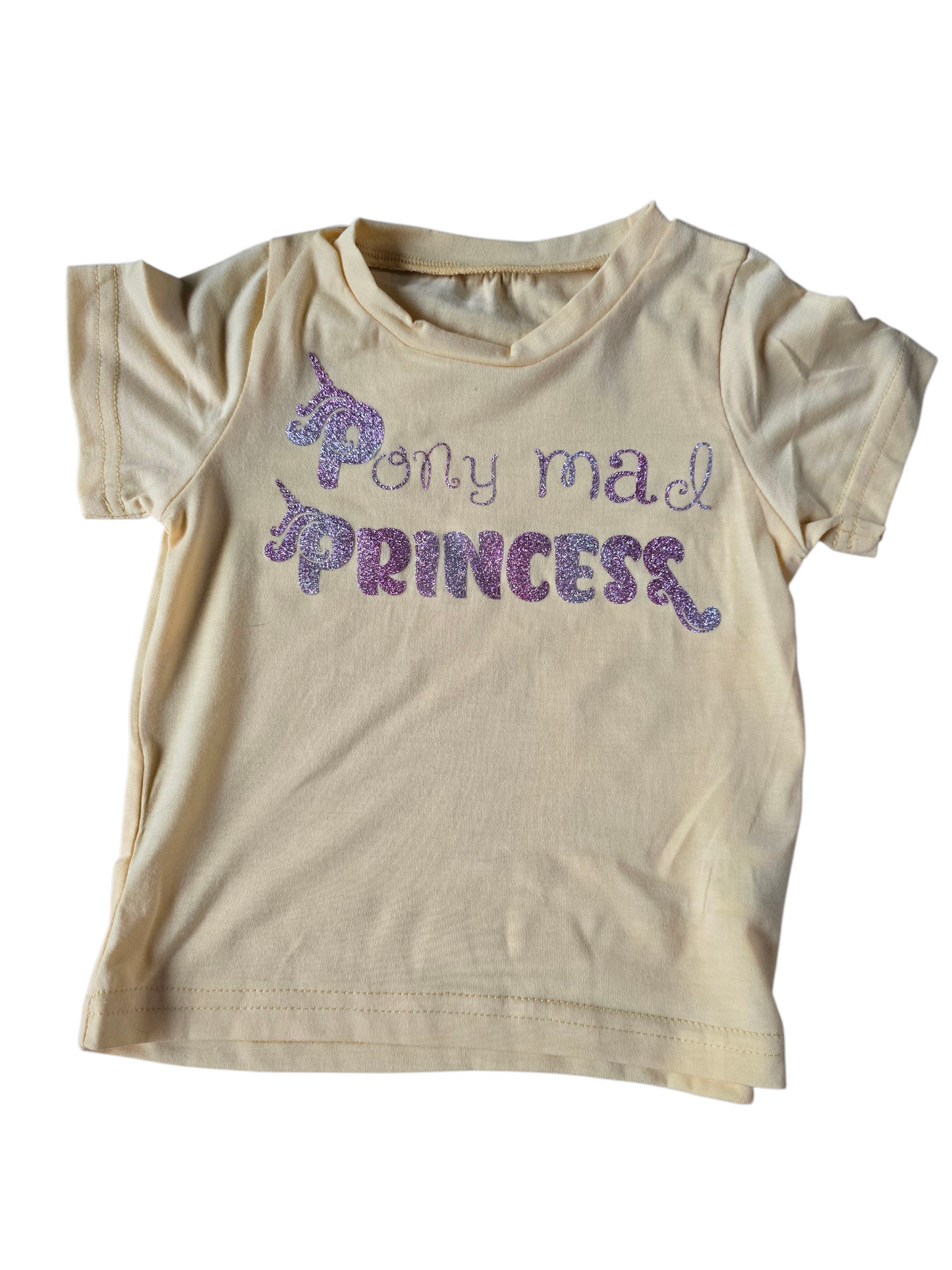 Pony princess childrens tshirt