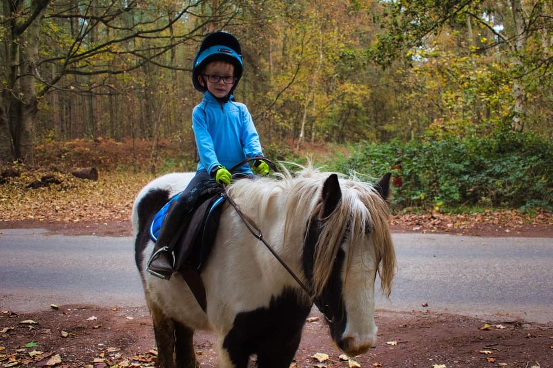 Childrens long sleeved blue baselayer