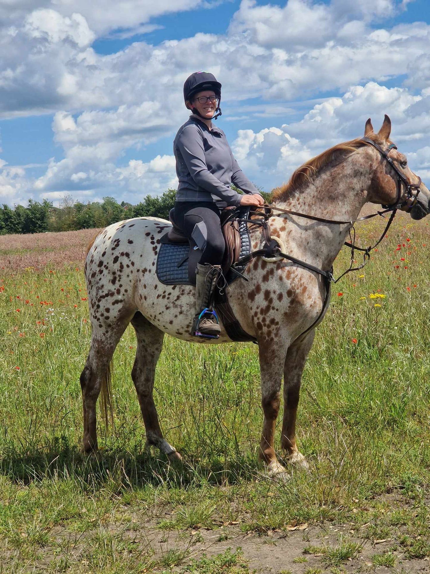 Grey ladies baselayer DNA equestrian ltd