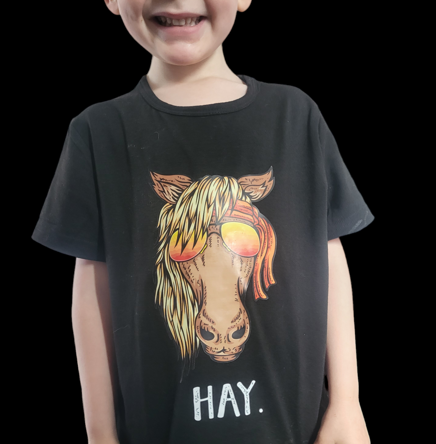 Black kids "hay" t-shirt