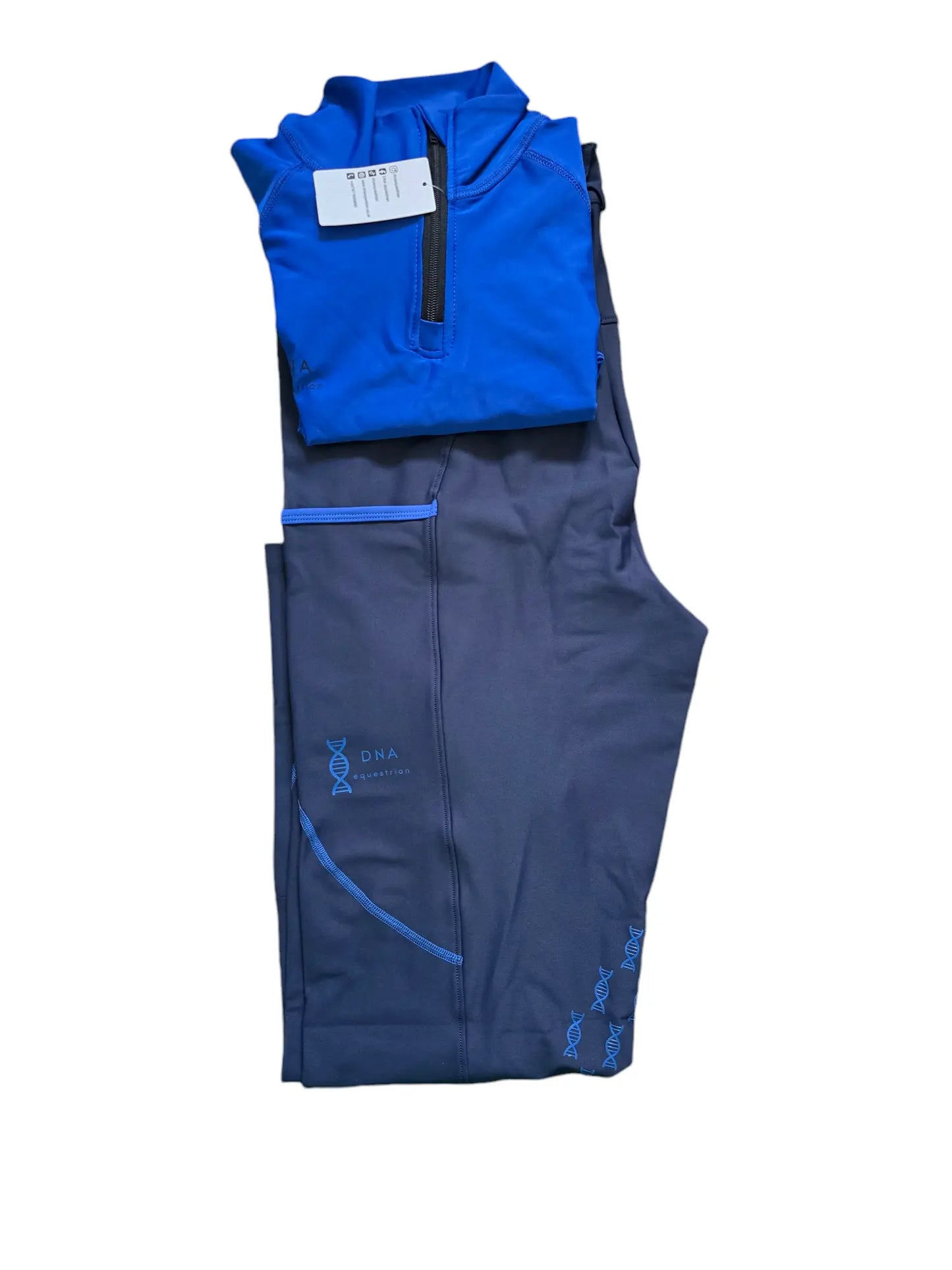 Mens navy and blue breeches DNA equestrian ltd