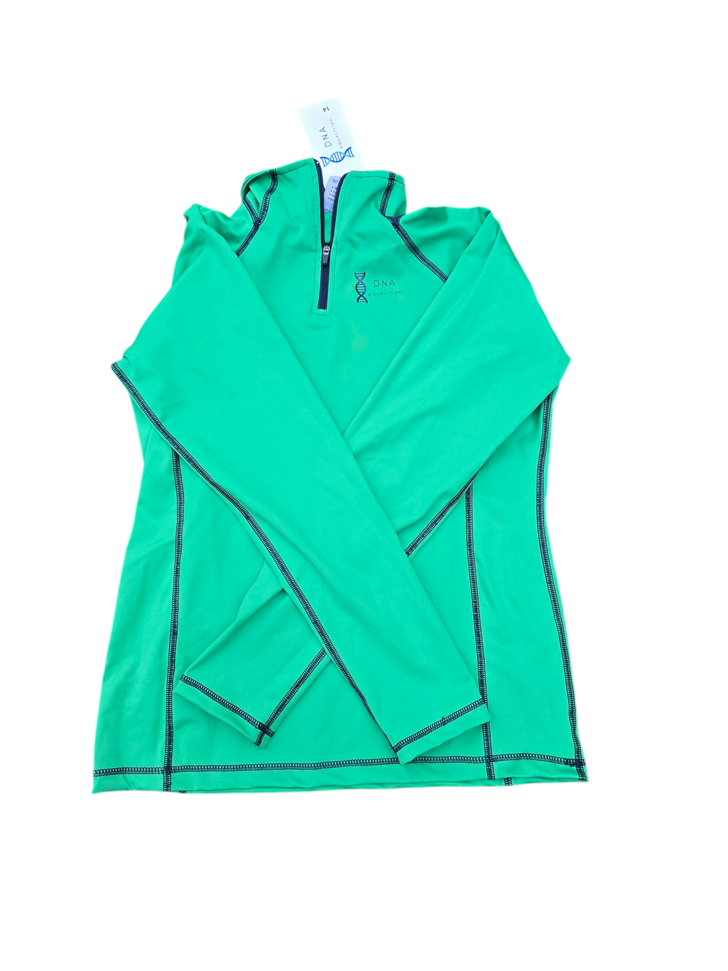 Long sleeved children's baselayer in green