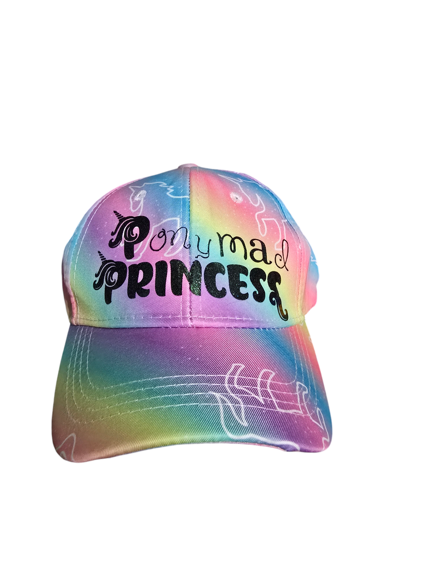 Pony mad princess unicorn baseball cap