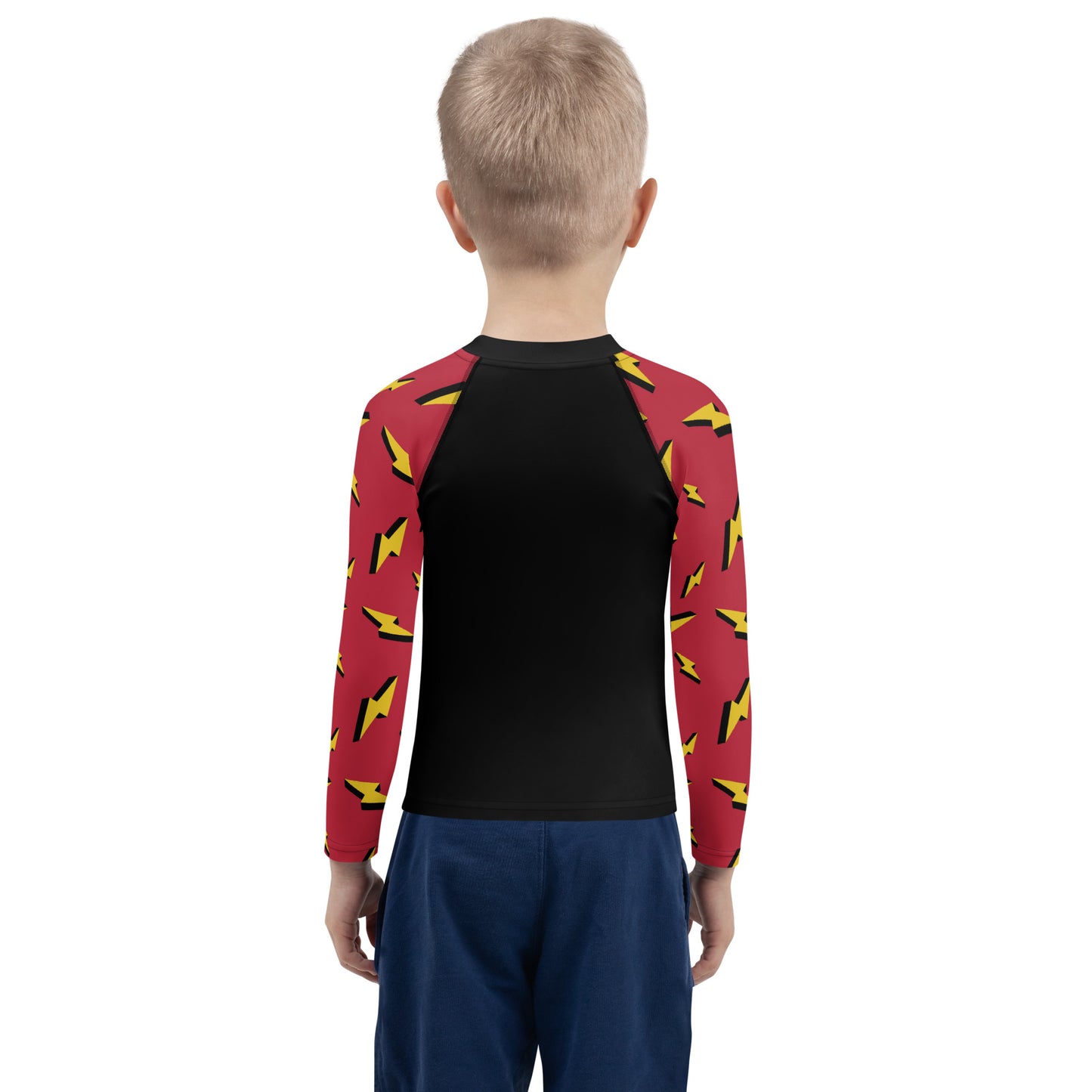 Kids red lightening base layer DNA equestrian ltd