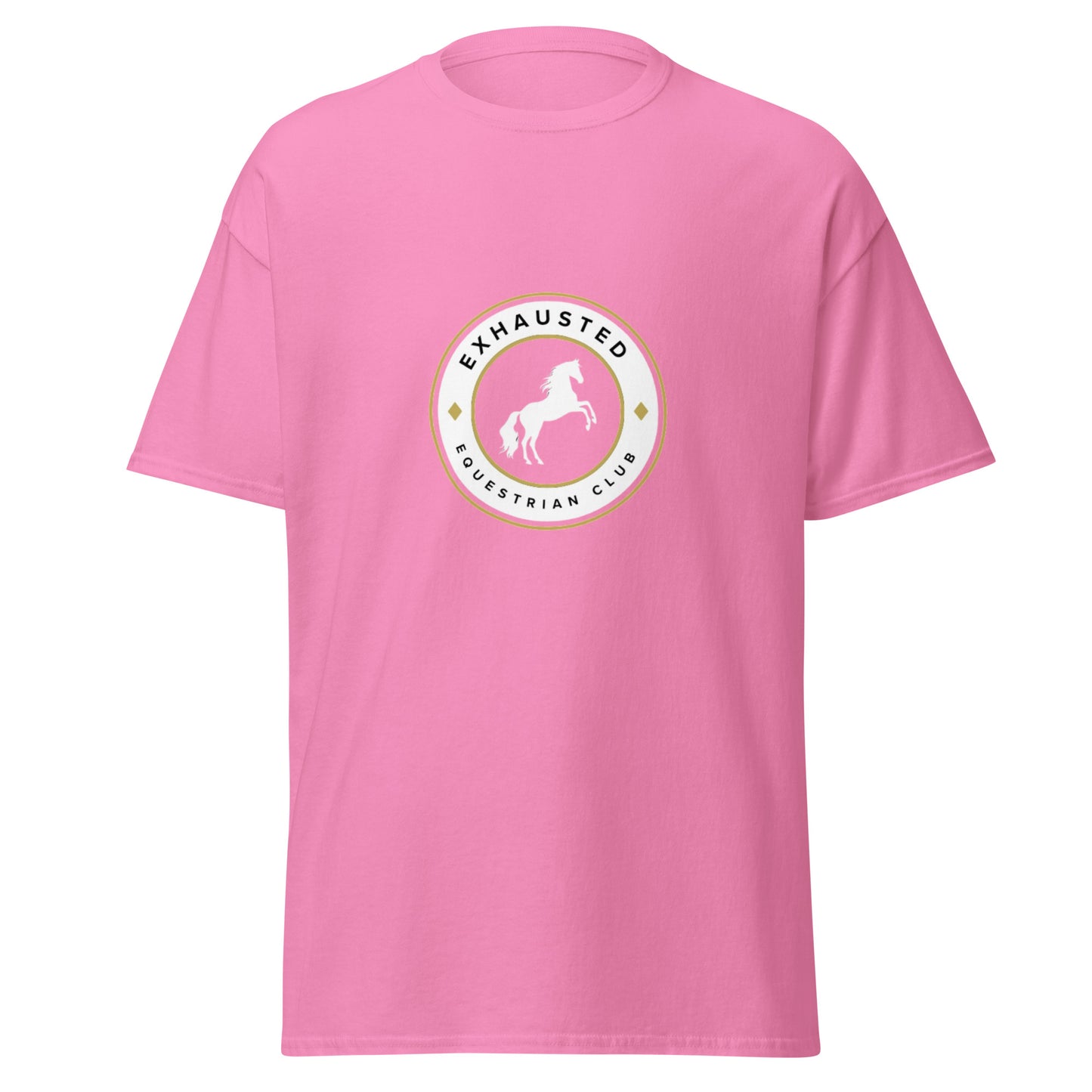 Unisex exhausted equestrian club classic tee