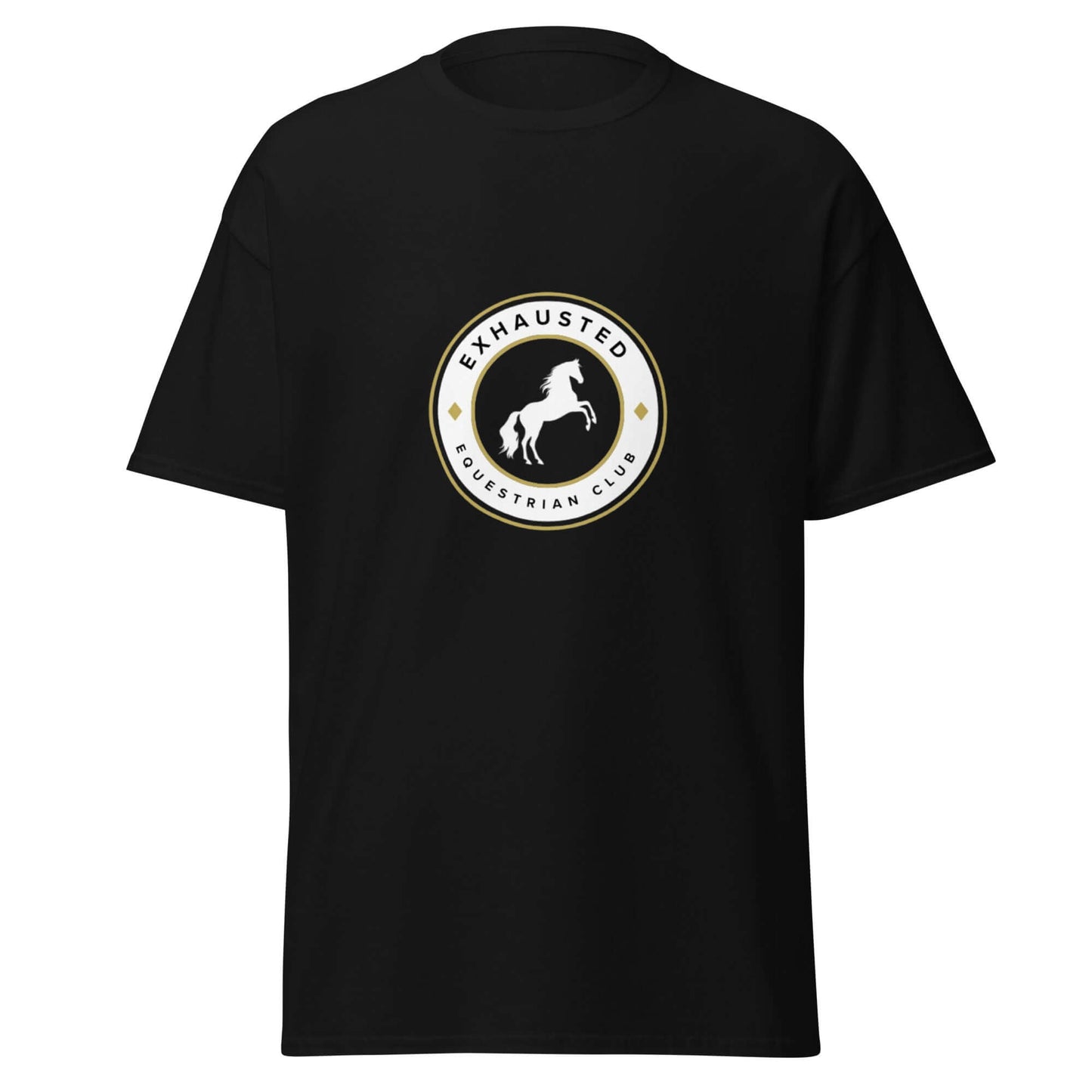Unisex exhausted equestrian club classic tee