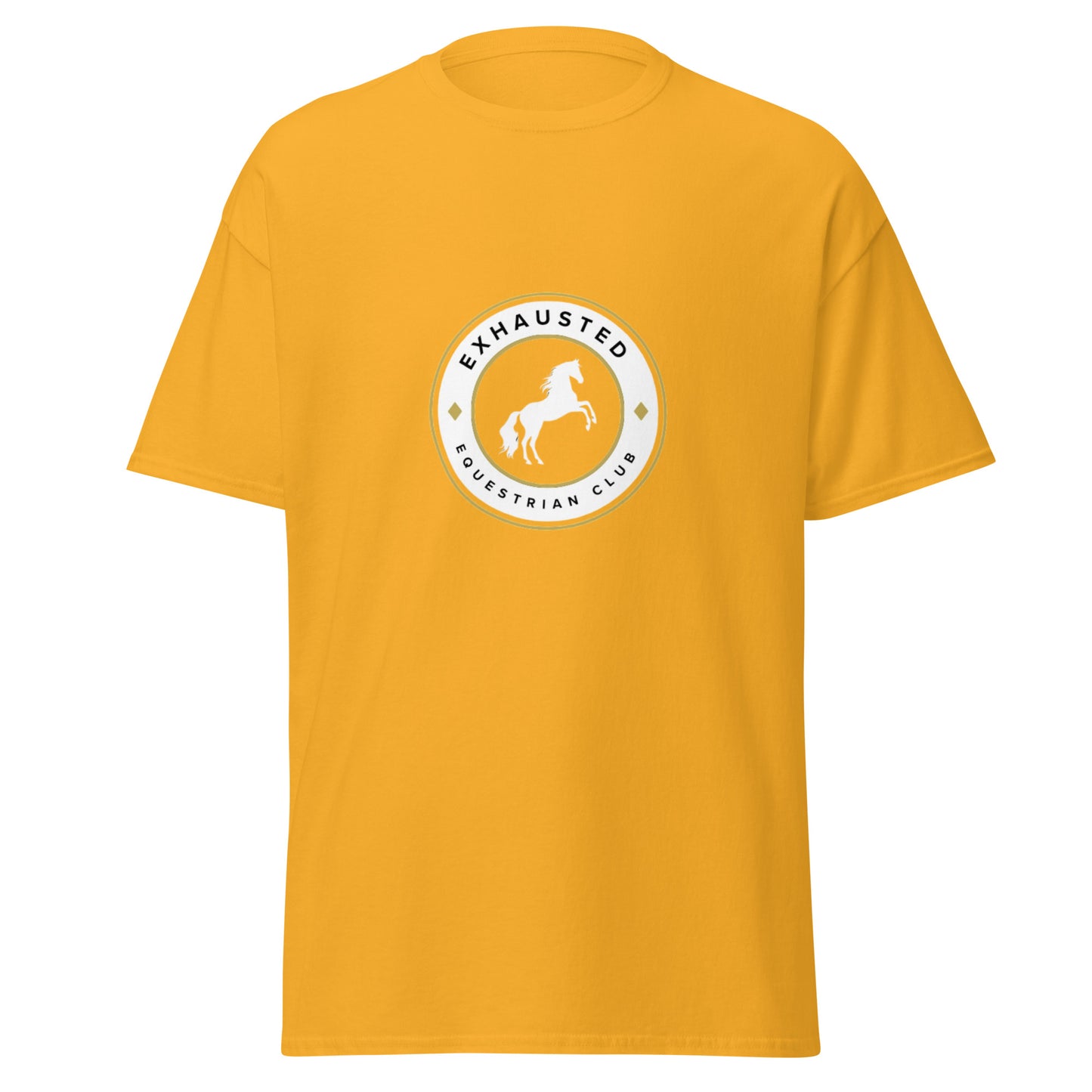 Unisex exhausted equestrian club classic tee