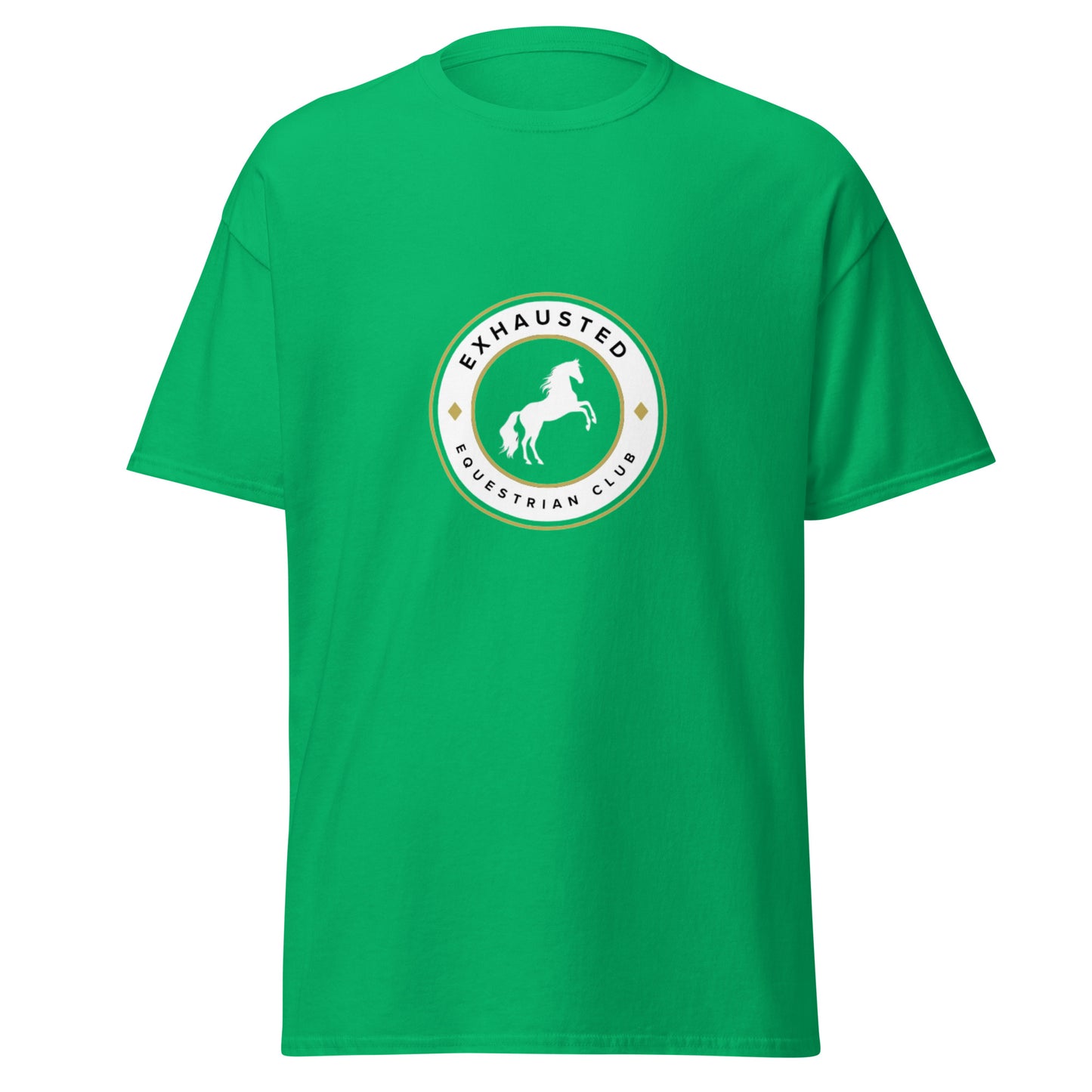 Unisex exhausted equestrian club classic tee