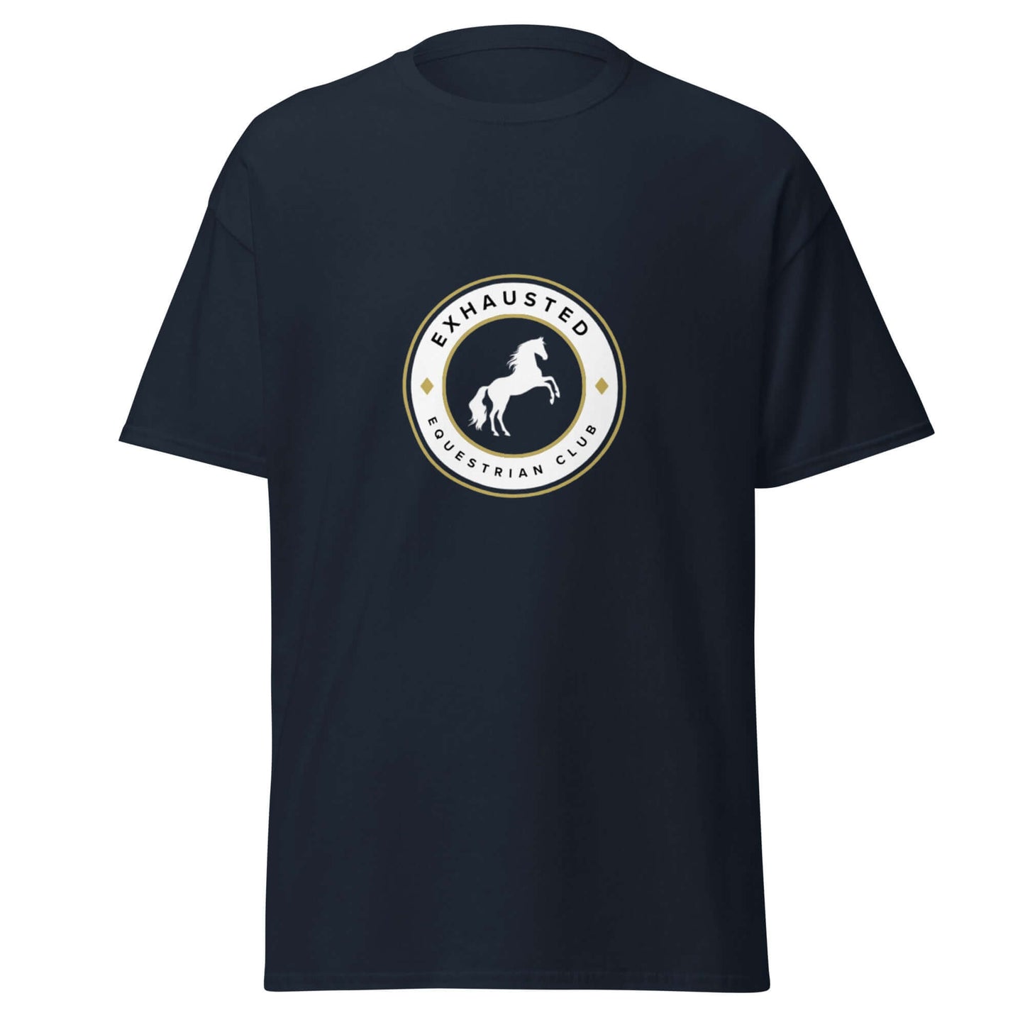 Unisex exhausted equestrian club classic tee