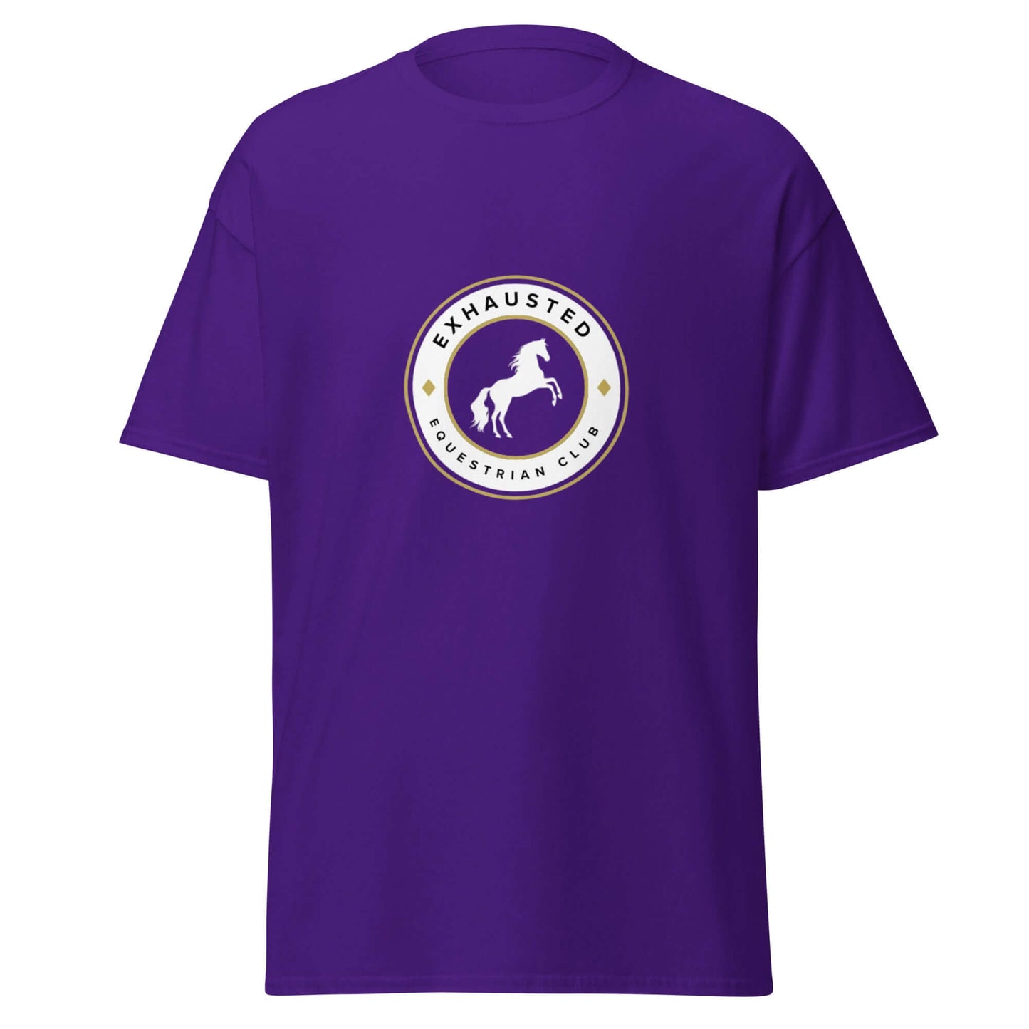 Unisex exhausted equestrian club classic tee