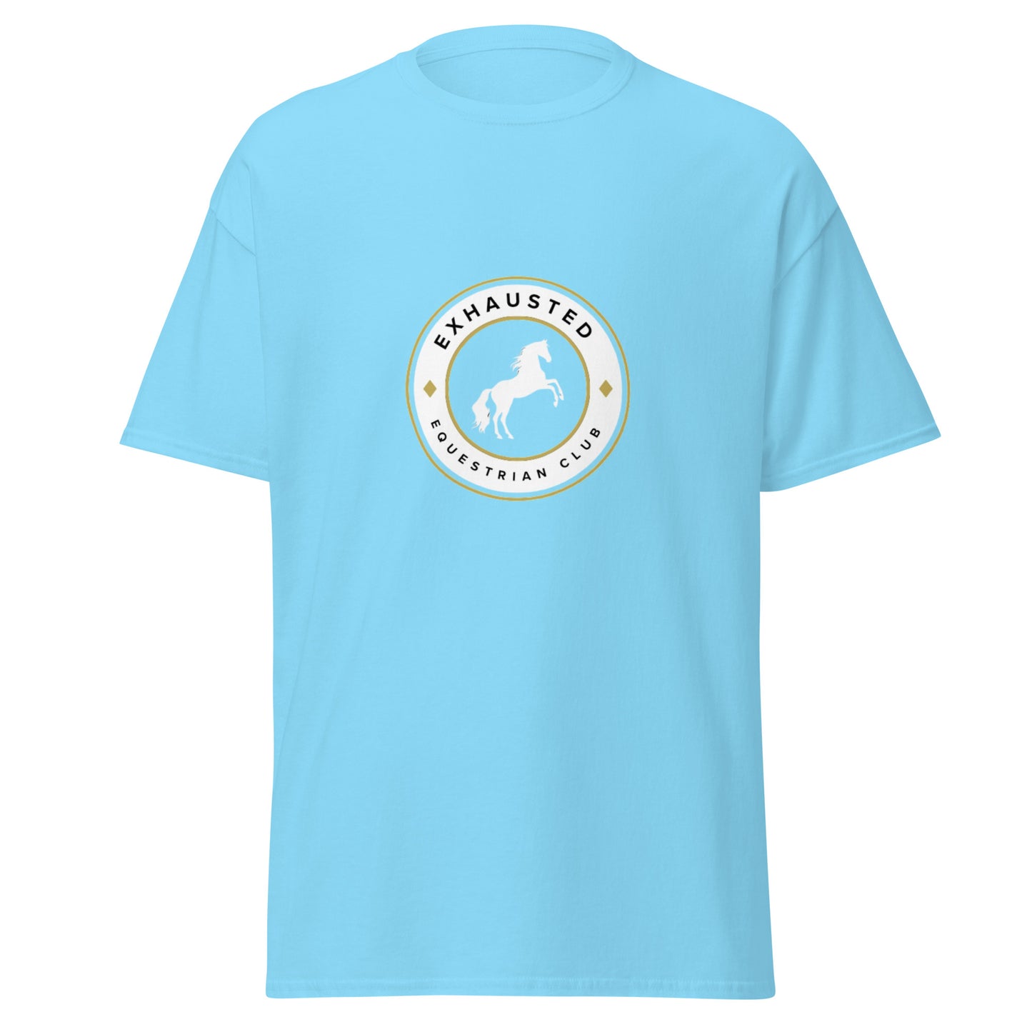 Unisex exhausted equestrian club classic tee