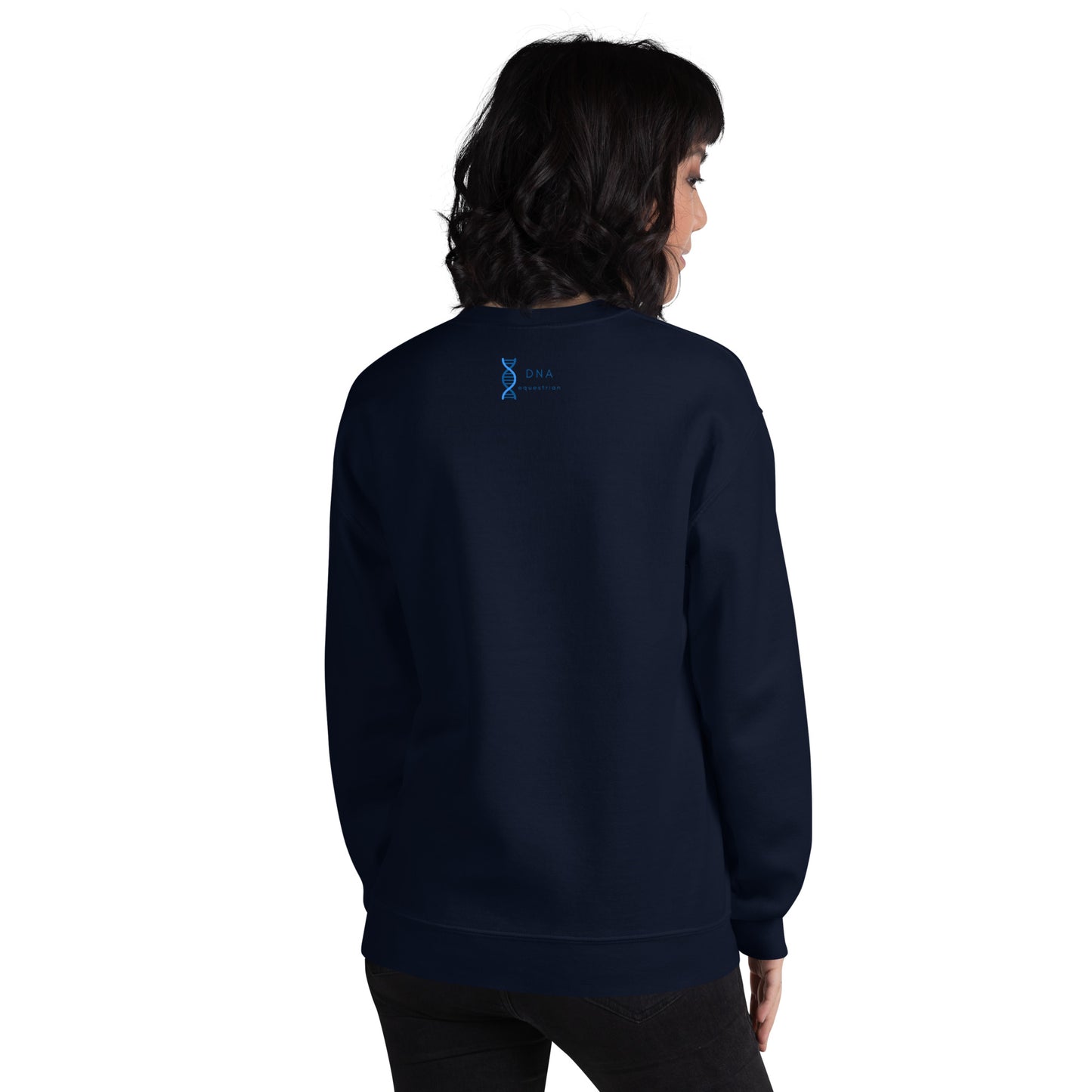 'Head up, heels down' Unisex Sweatshirt DNA equestrian ltd