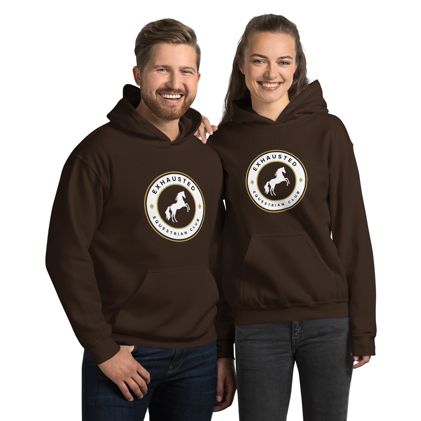 Unisex exhausted equestrian club Hoodie DNA equestrian ltd