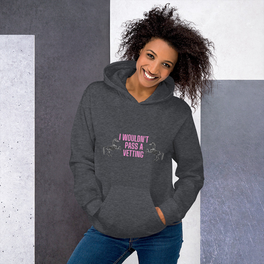 Vetting ladies Hoodie DNA equestrian ltd