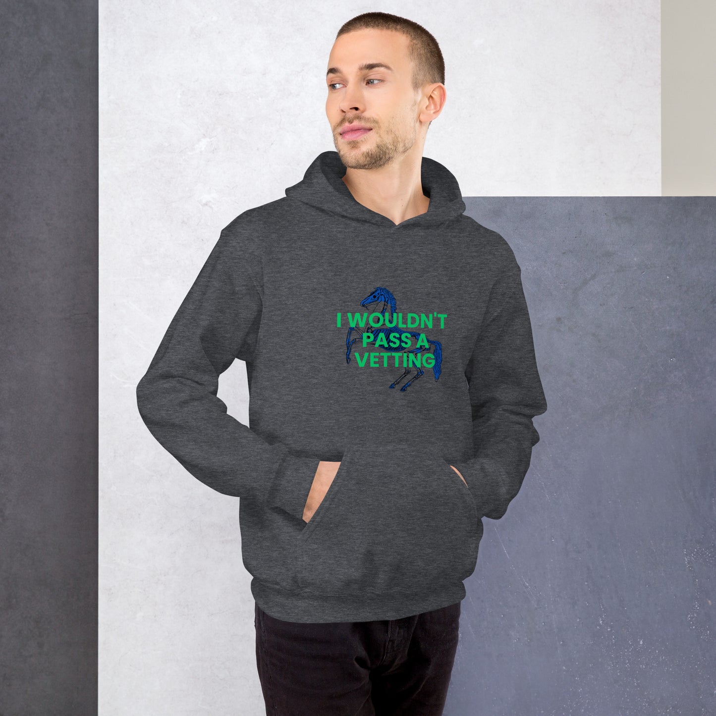 Vetting mens Hoodie DNA equestrian ltd