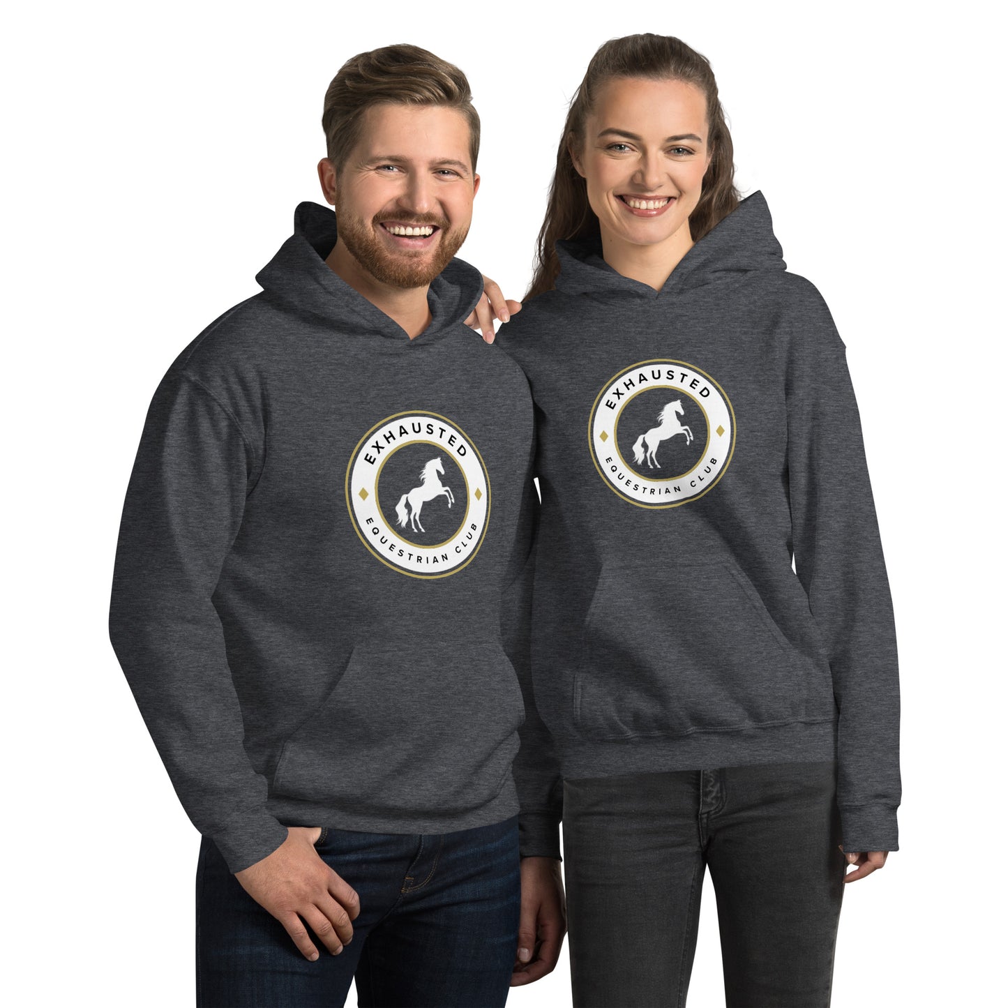 Unisex exhausted equestrian club Hoodie DNA equestrian ltd