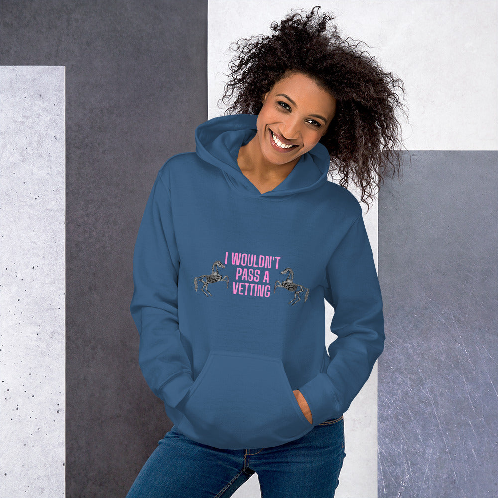 Vetting ladies Hoodie DNA equestrian ltd