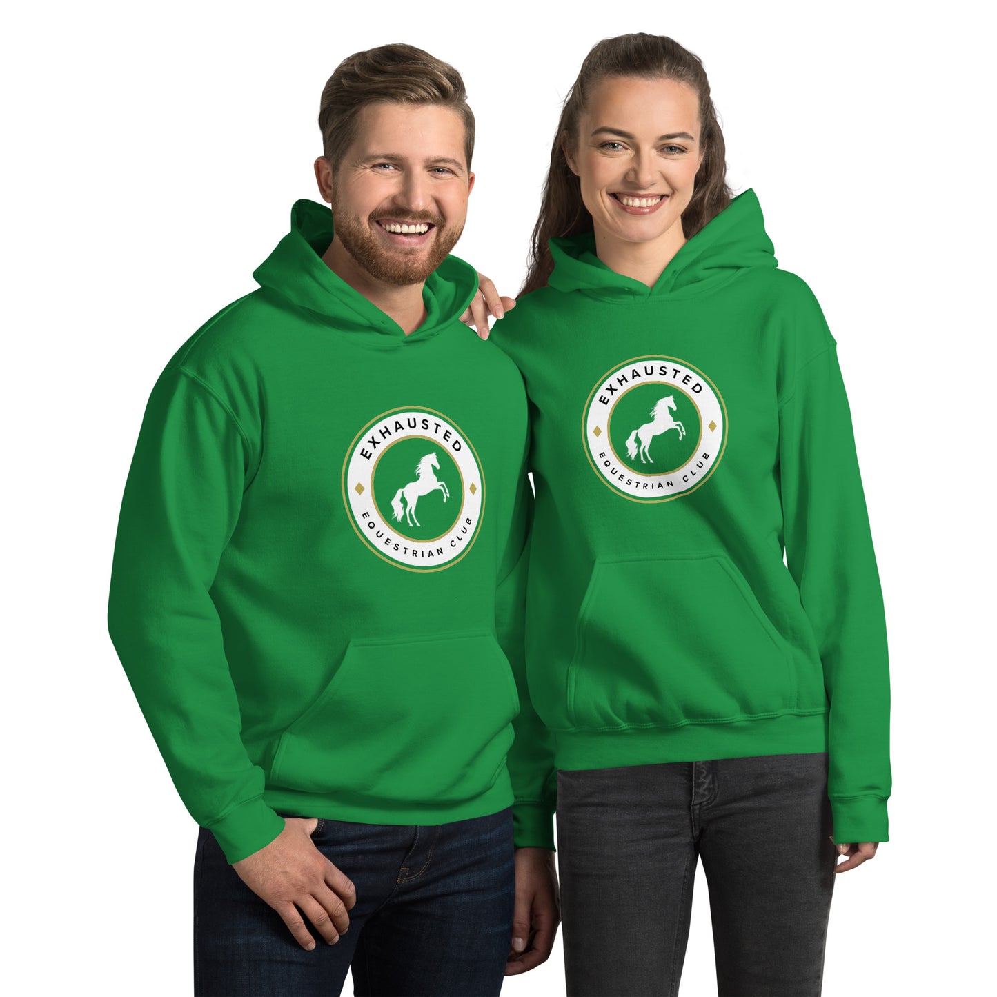 Unisex exhausted equestrian club Hoodie DNA equestrian ltd