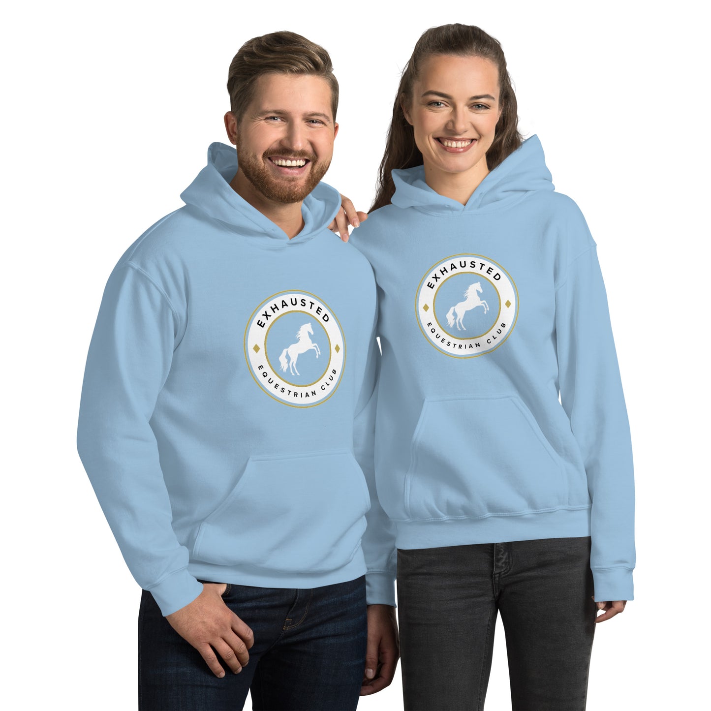 Unisex exhausted equestrian club Hoodie DNA equestrian ltd