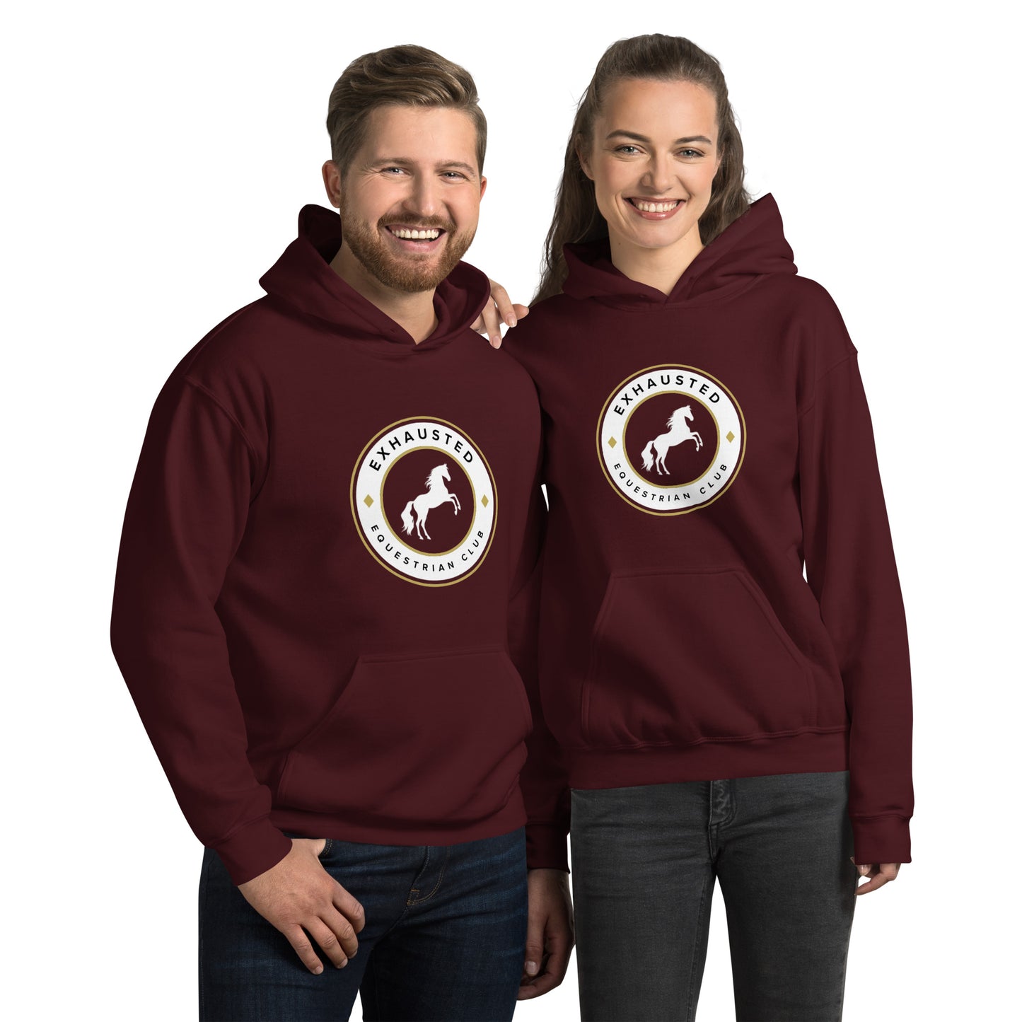 Unisex exhausted equestrian club Hoodie DNA equestrian ltd