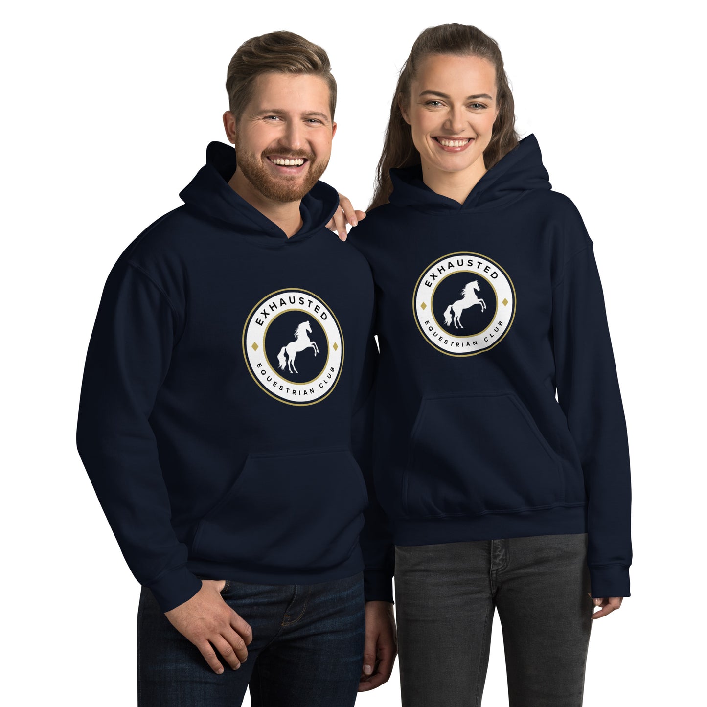 Unisex exhausted equestrian club Hoodie DNA equestrian ltd