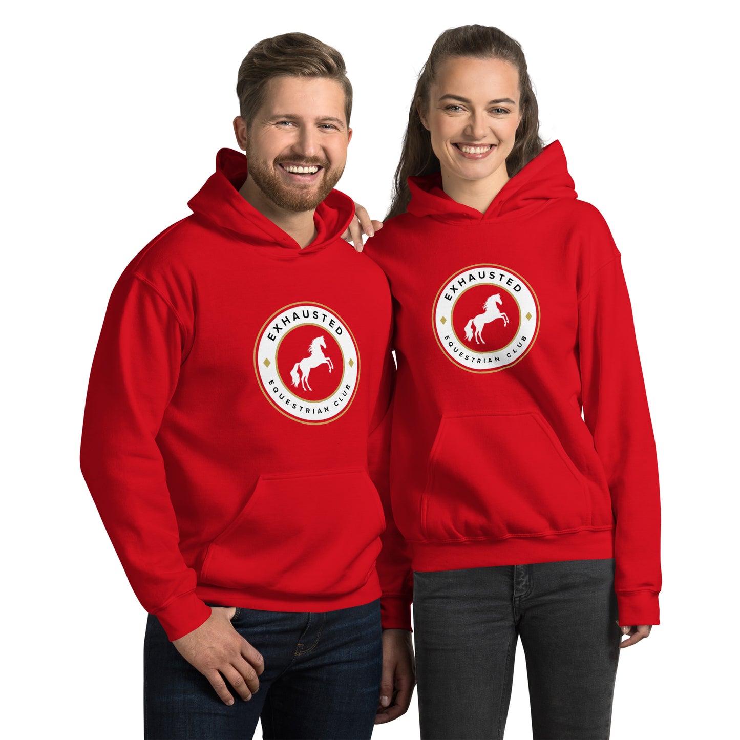 Unisex exhausted equestrian club Hoodie DNA equestrian ltd