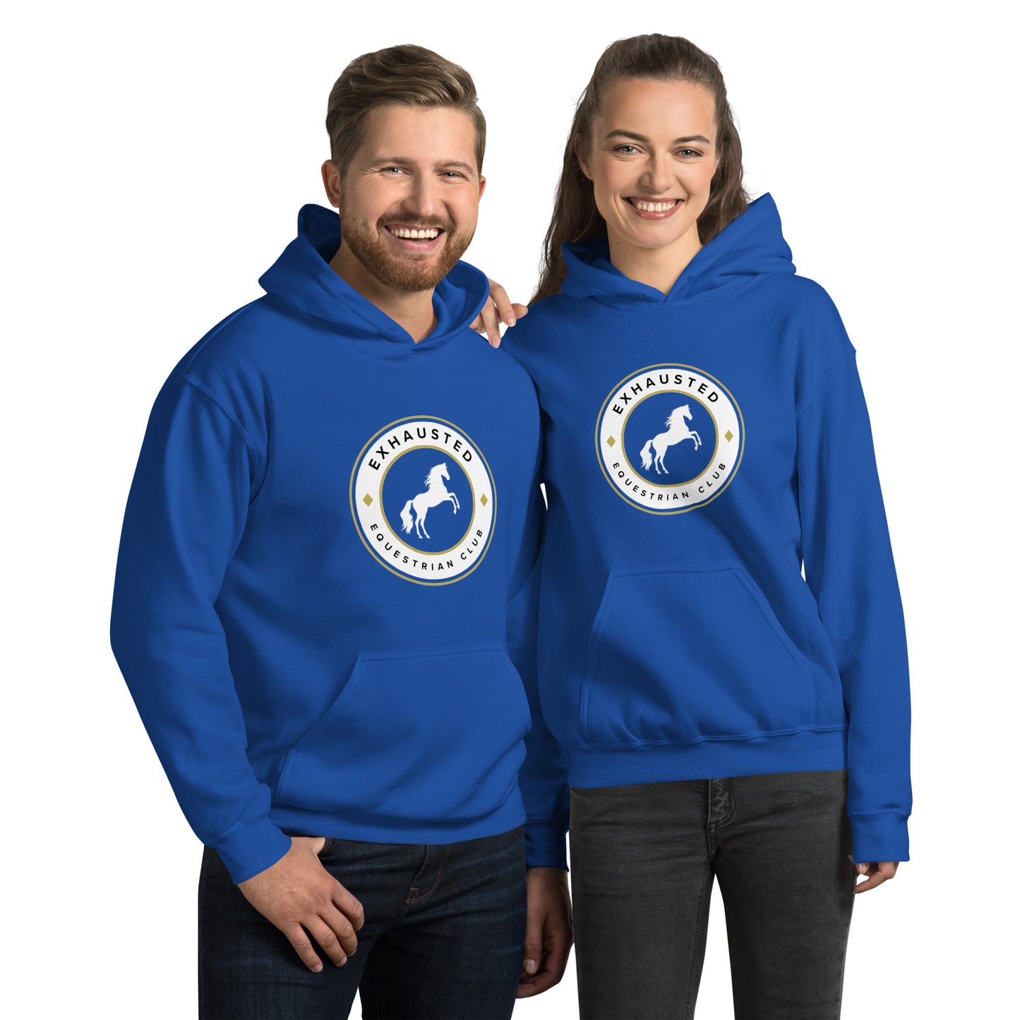 Unisex exhausted equestrian club Hoodie DNA equestrian ltd