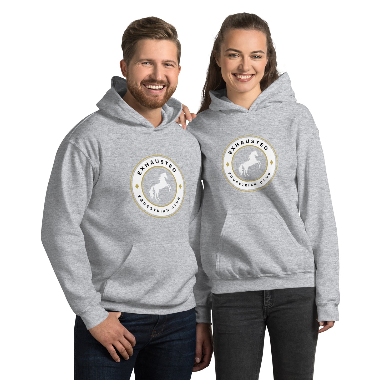 Unisex exhausted equestrian club Hoodie DNA equestrian ltd