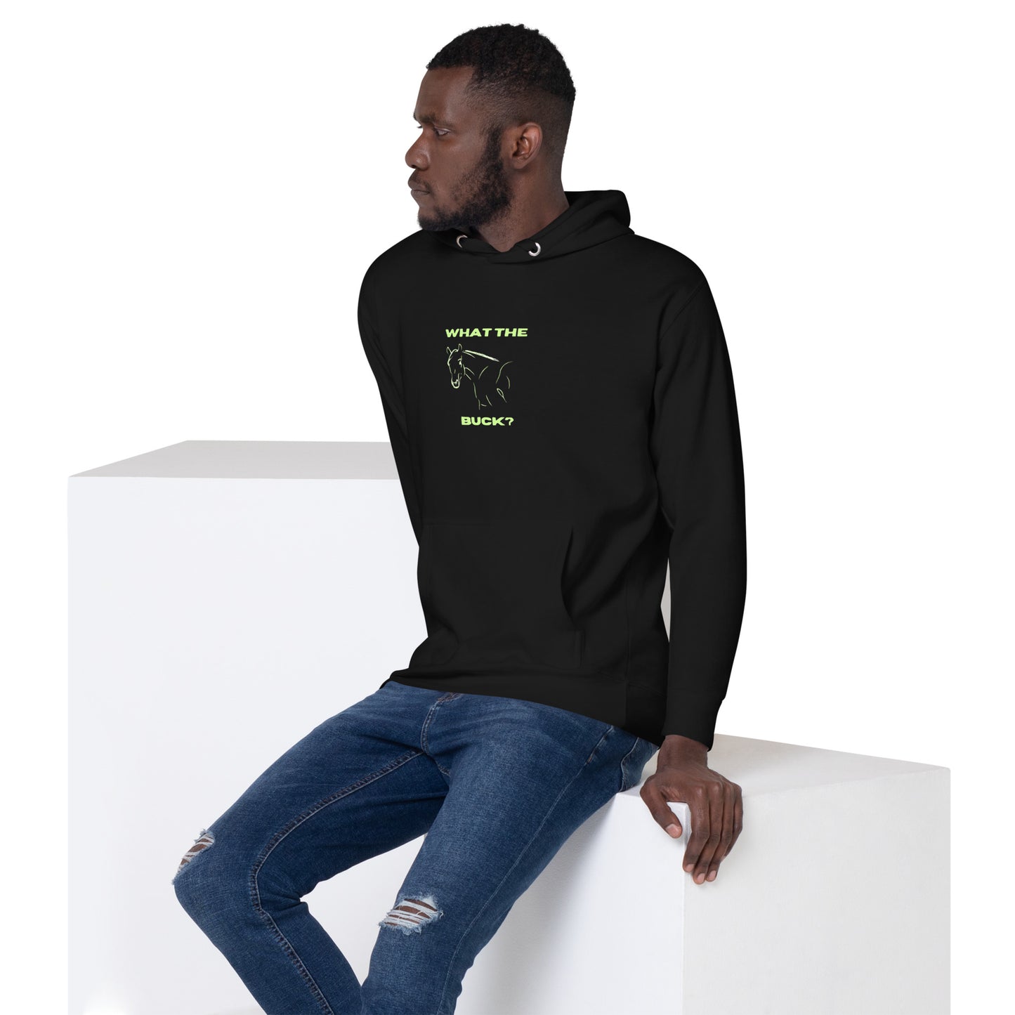 'What the' Unisex Hoodie DNA equestrian ltd
