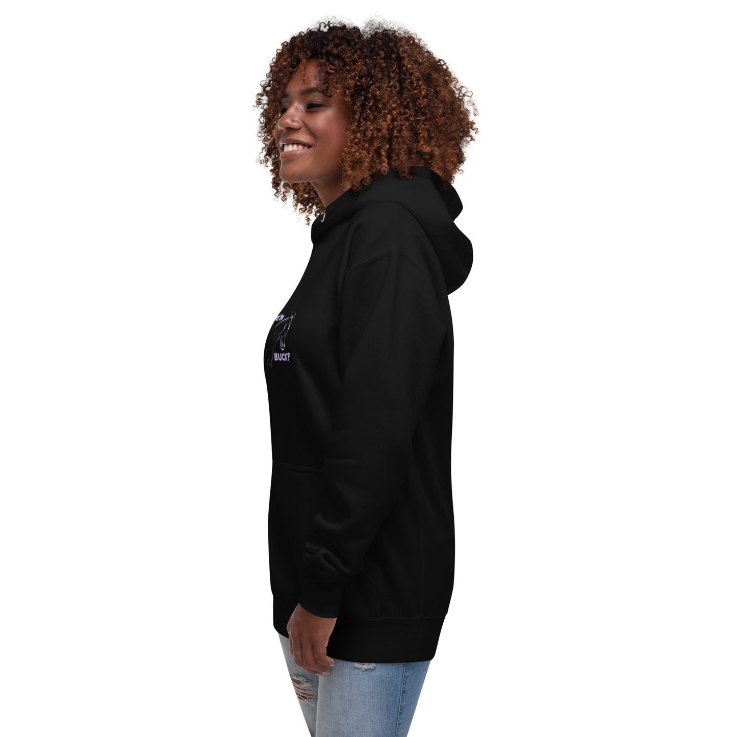 'What the' ladies Hoodie DNA equestrian ltd