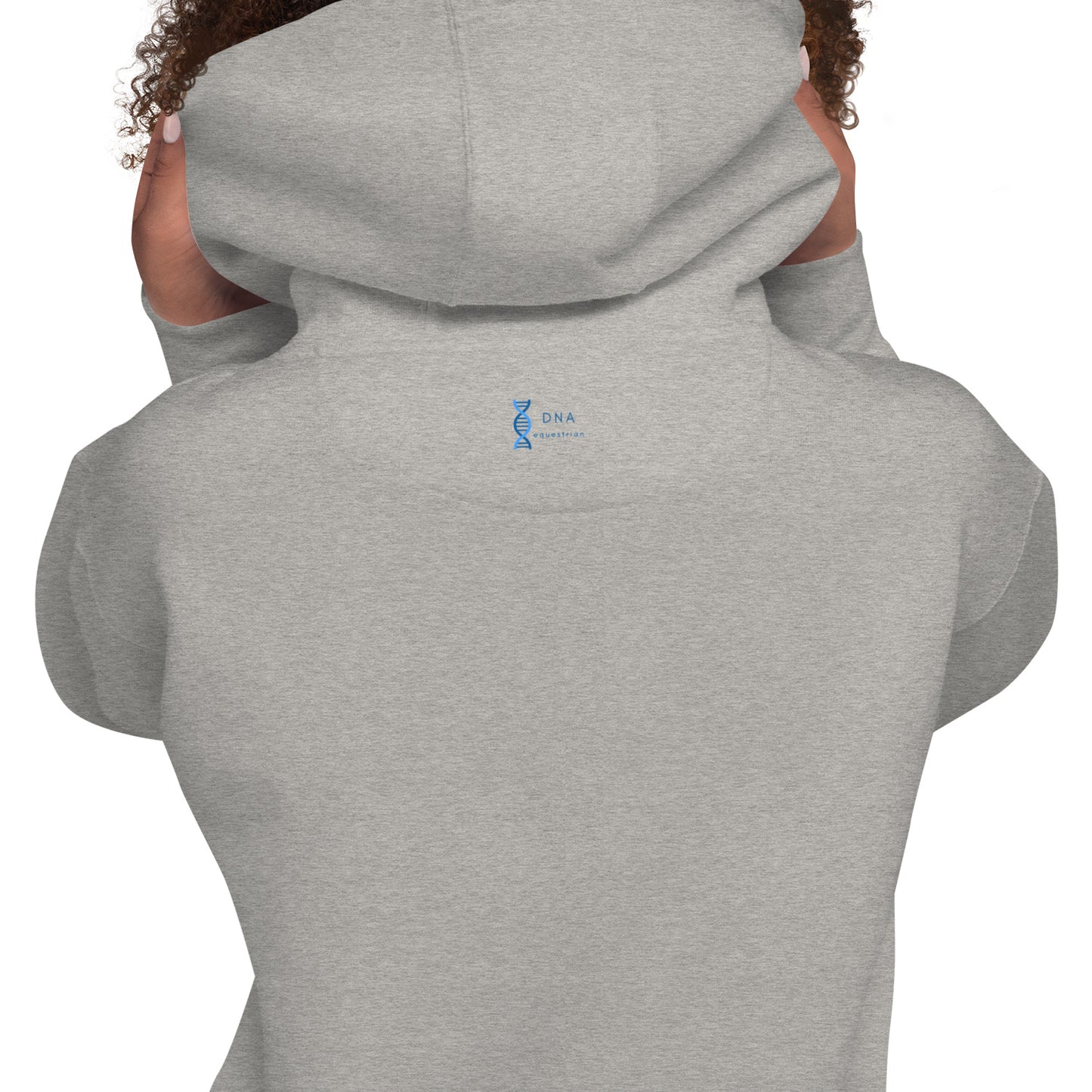 'What the' ladies Hoodie DNA equestrian ltd