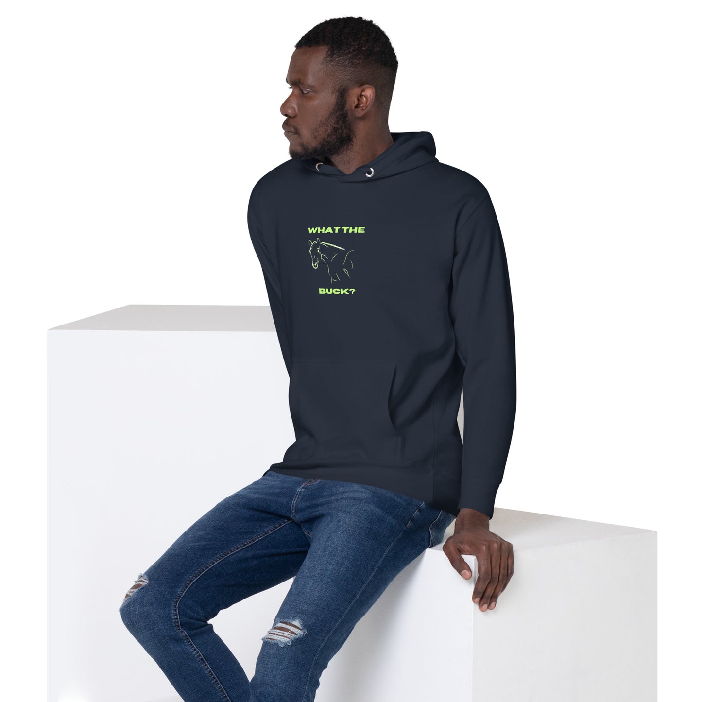 'What the' Unisex Hoodie DNA equestrian ltd