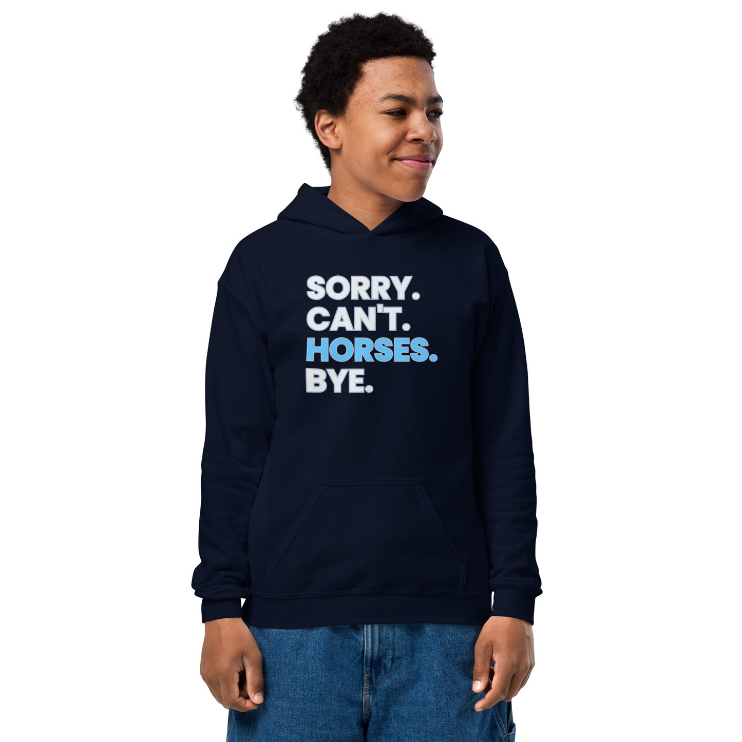 Cant sorry Youth heavy blend hoodie DNA equestrian ltd