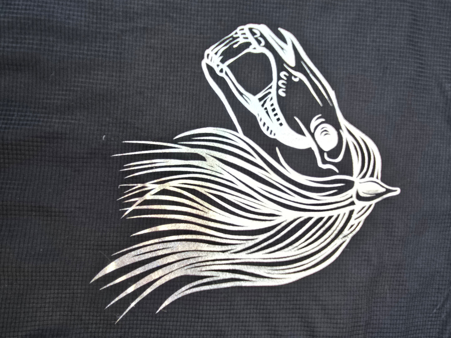 Ladies black horse skull t-shirt