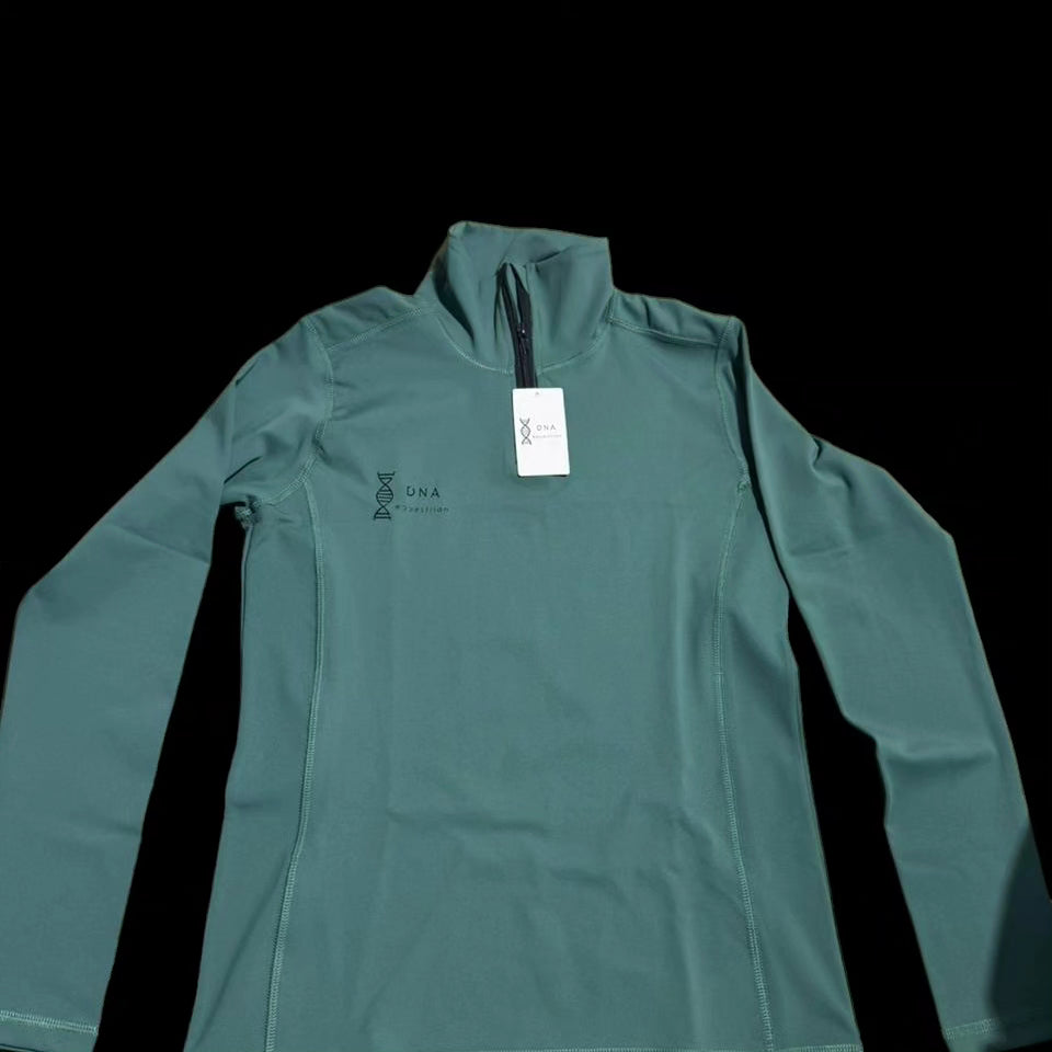 Green ladies baselayer DNA equestrian ltd