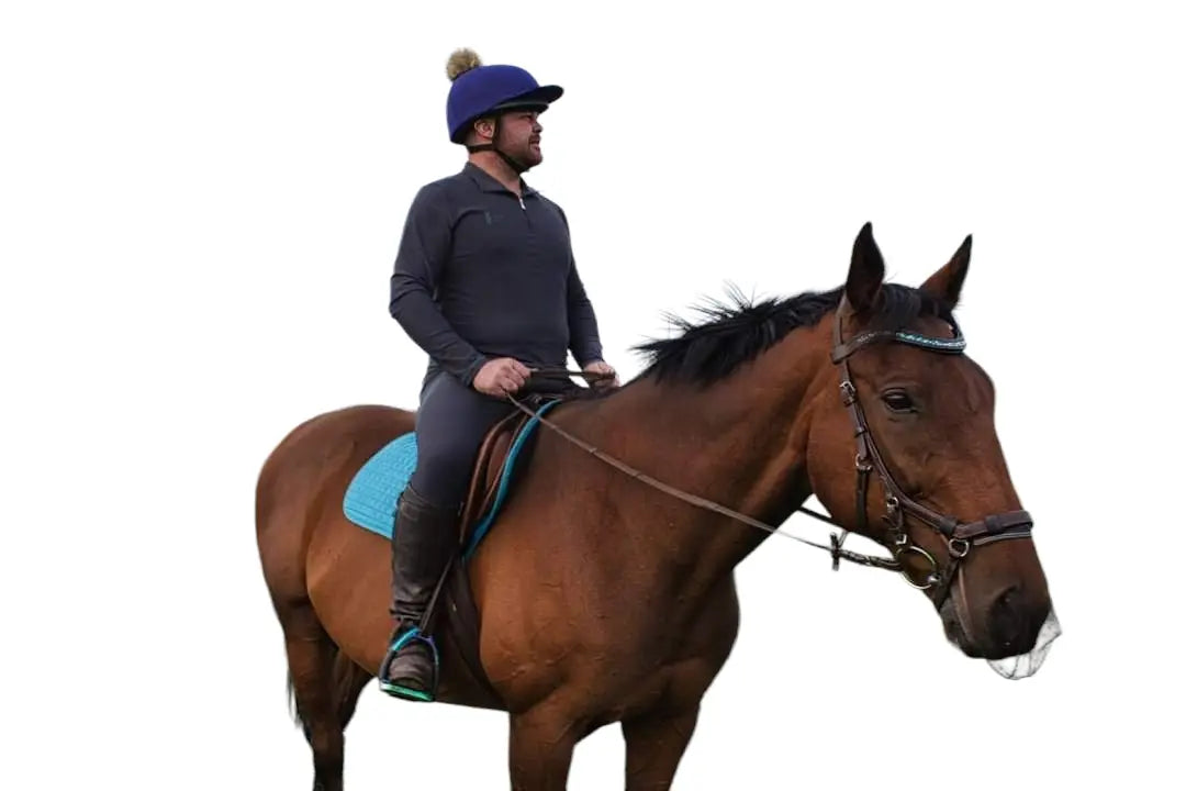 Mens grey and green base layer DNA equestrian ltd