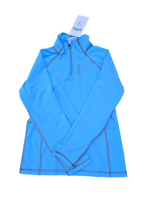 Childrens long sleeved blue baselayer