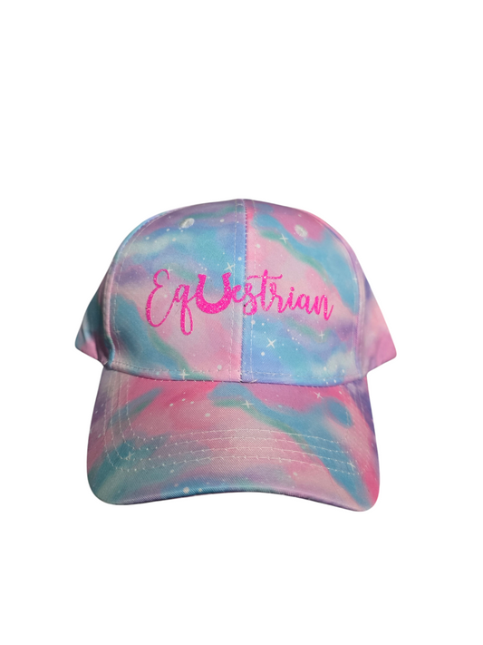 Cute equestrian baseball cap