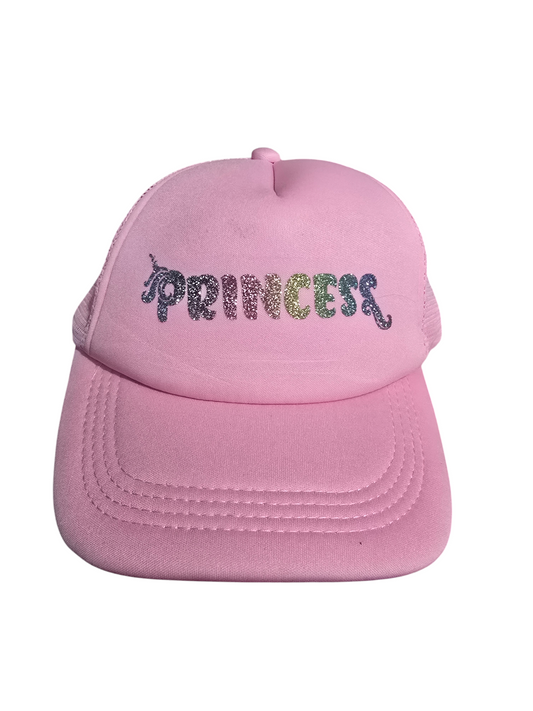 Pink princess baseball cap