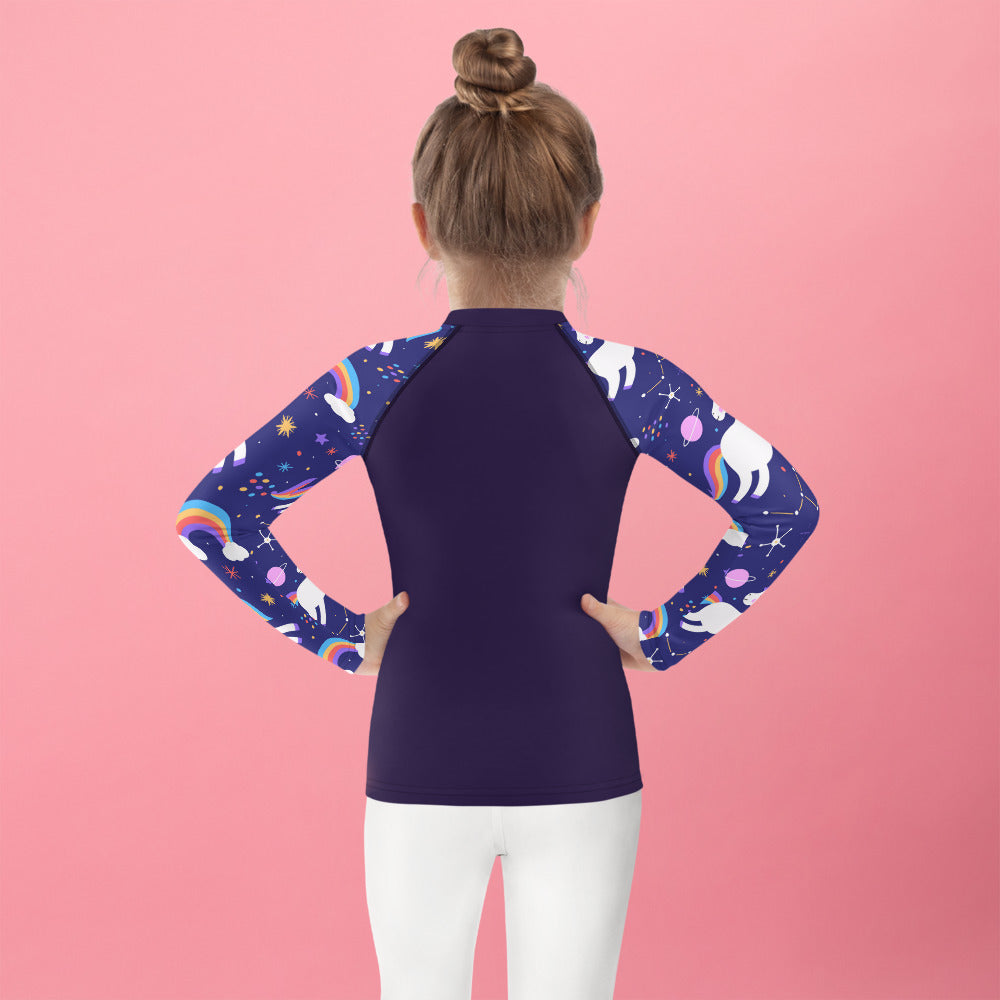 Kids purple pony baselayer DNA equestrian ltd