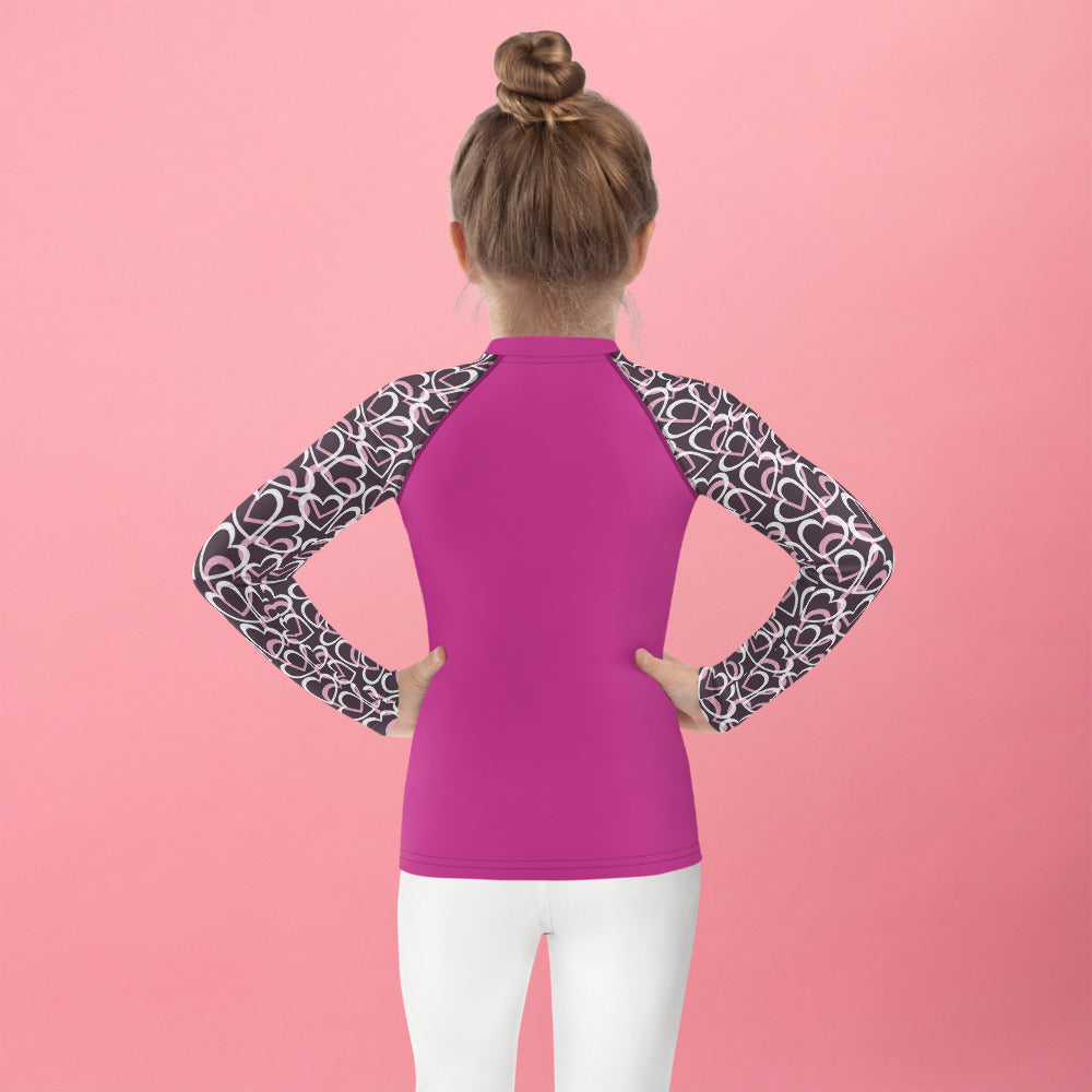 Kids hearts base layer DNA equestrian ltd