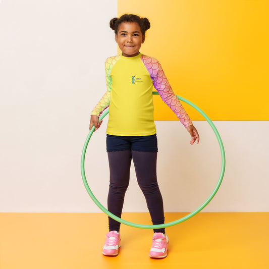 Kids Rainbow scales base layer DNA equestrian ltd