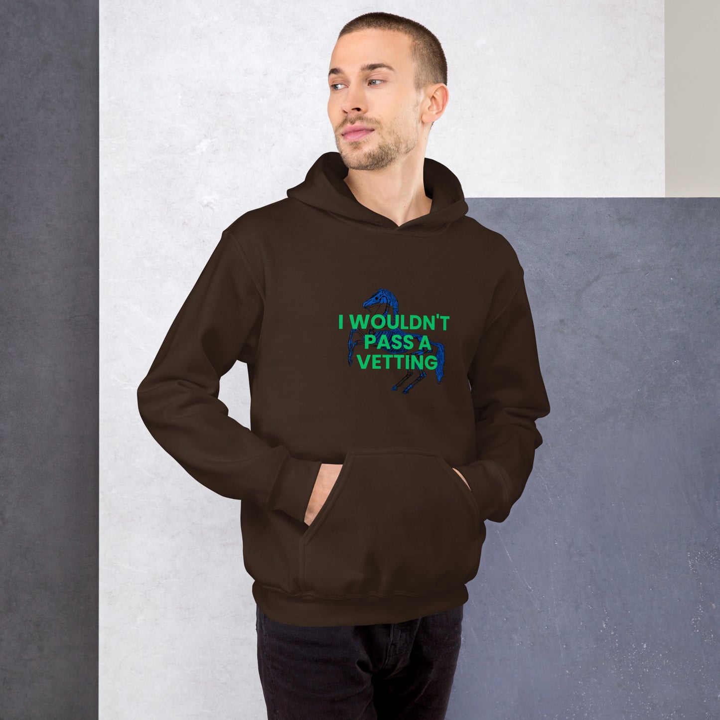 Vetting mens Hoodie DNA equestrian ltd
