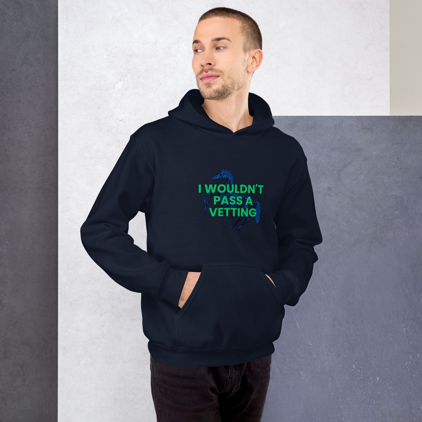 Vetting mens Hoodie DNA equestrian ltd