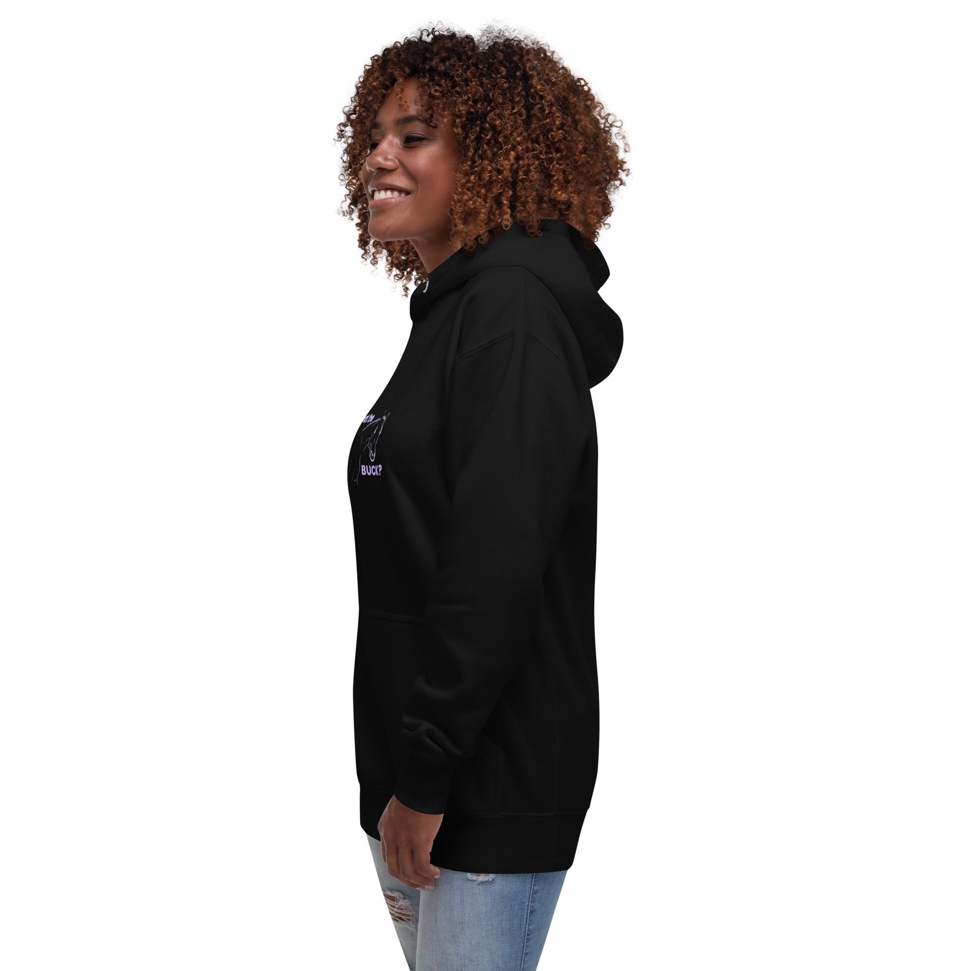 'What the' ladies Hoodie DNA equestrian ltd