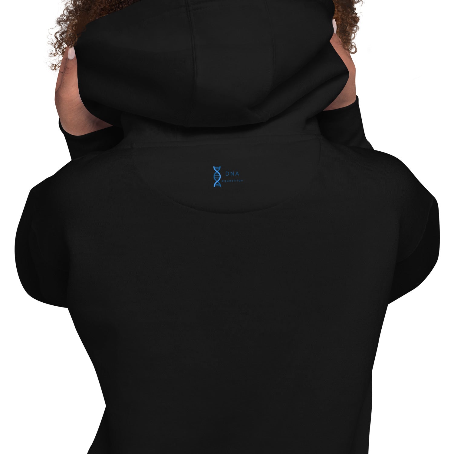 'What the' ladies Hoodie DNA equestrian ltd
