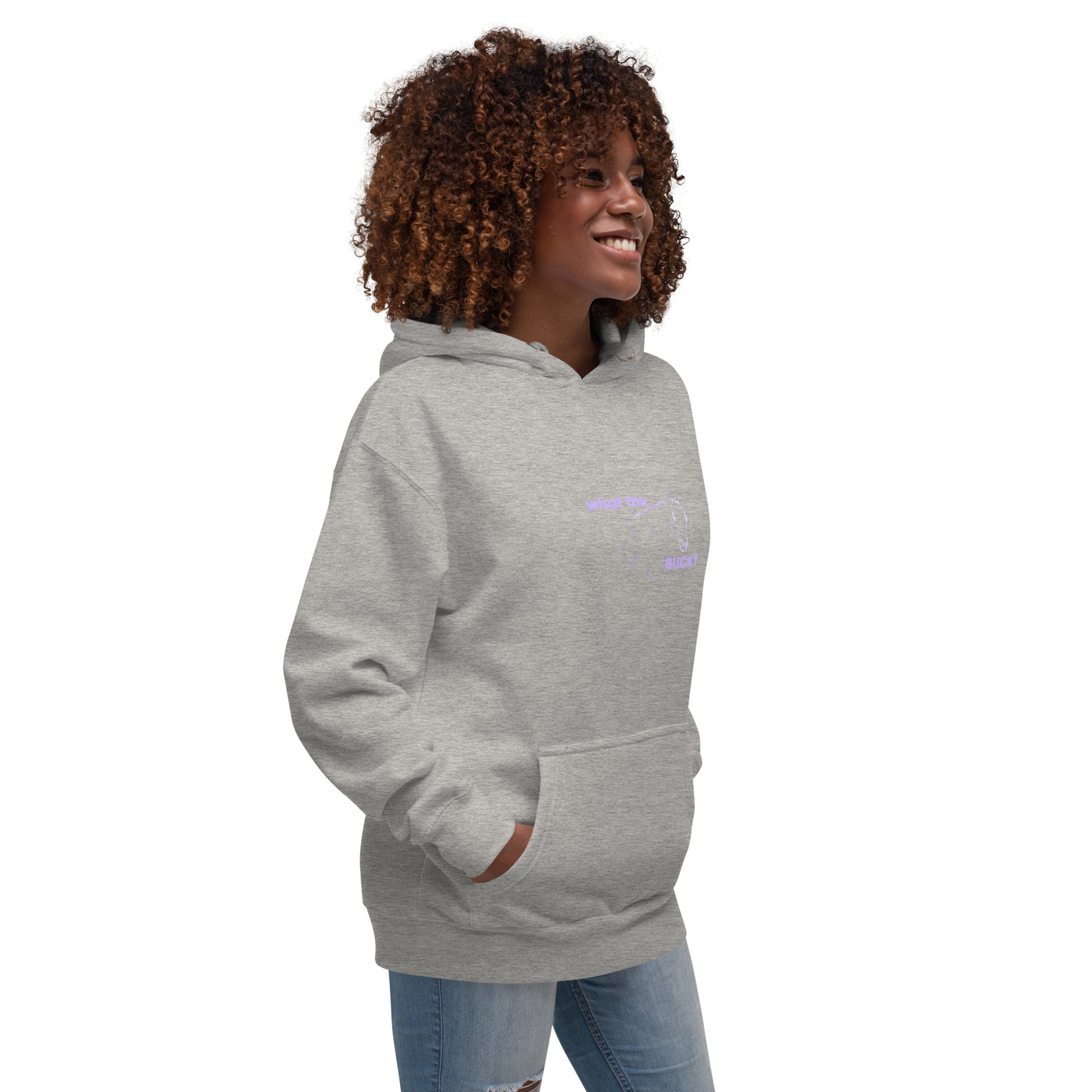 'What the' ladies Hoodie DNA equestrian ltd