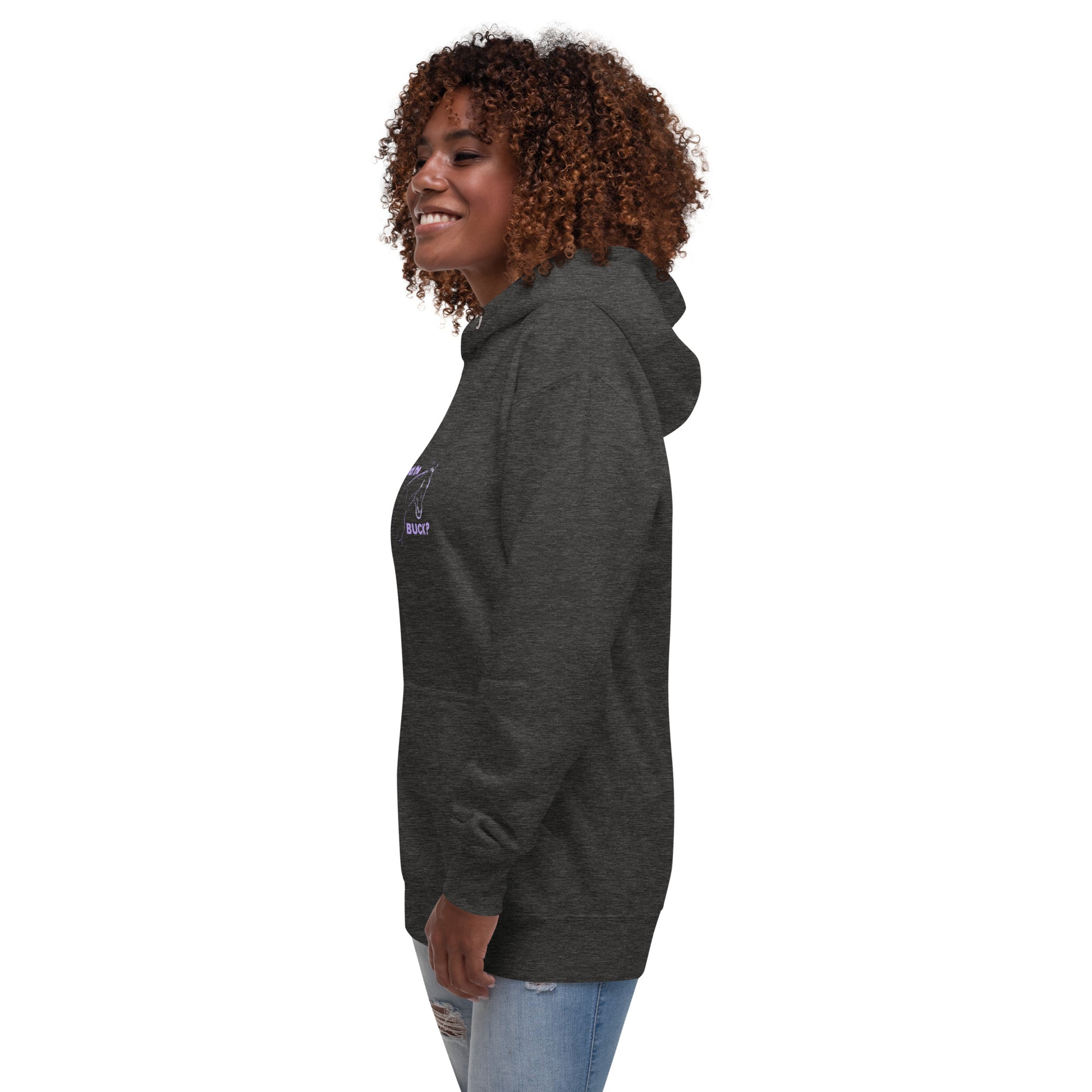 'What the' ladies Hoodie DNA equestrian ltd