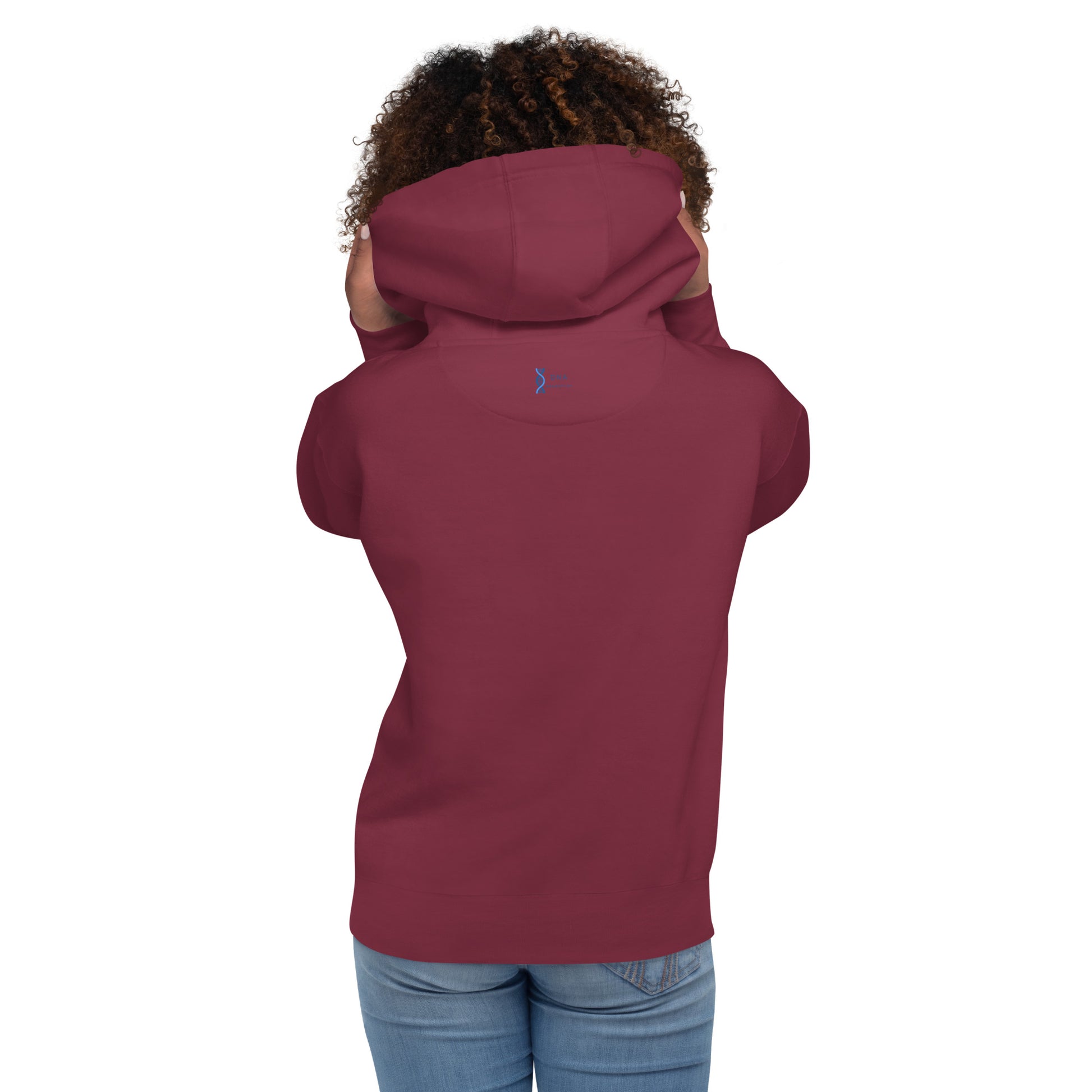 'What the' ladies Hoodie DNA equestrian ltd