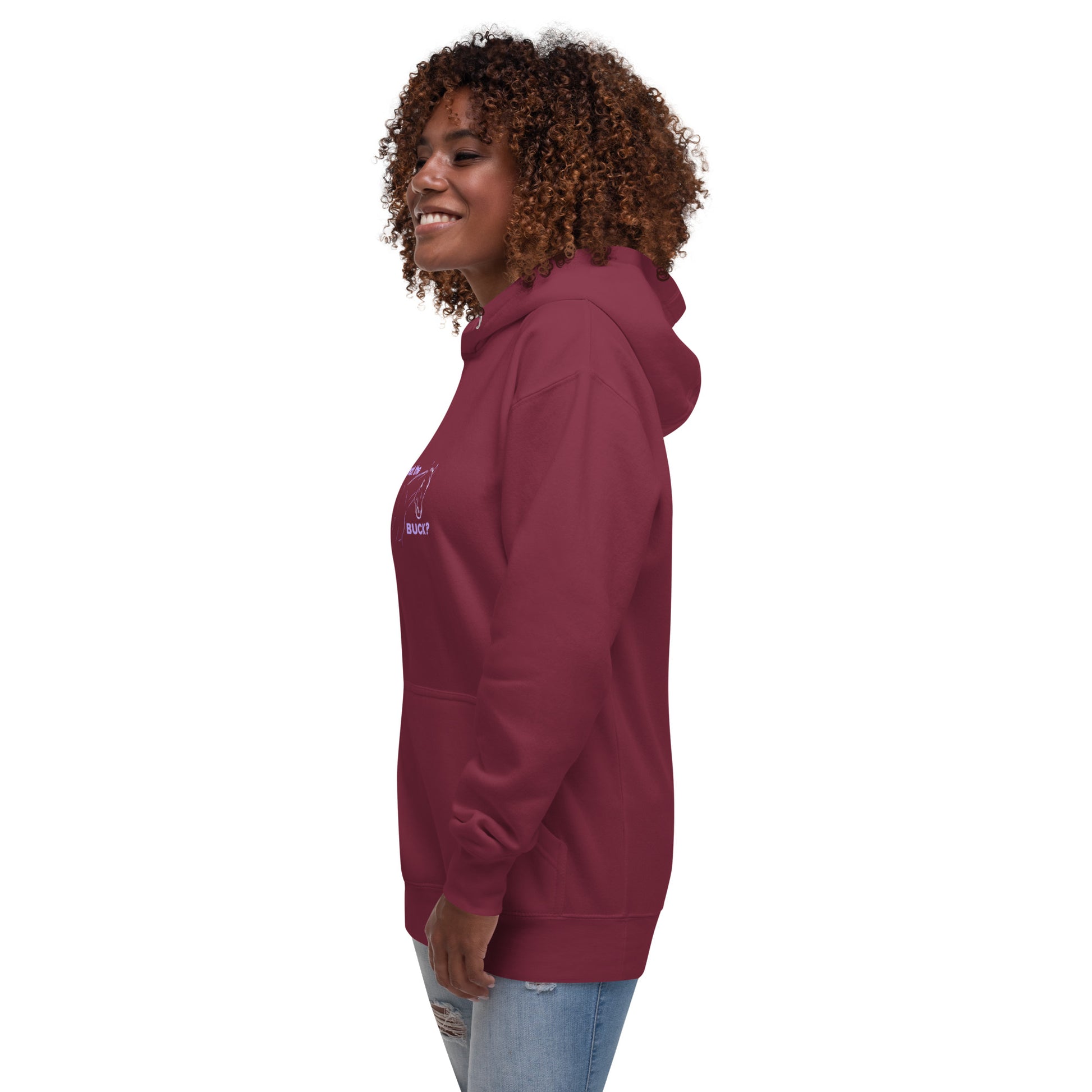 'What the' ladies Hoodie DNA equestrian ltd